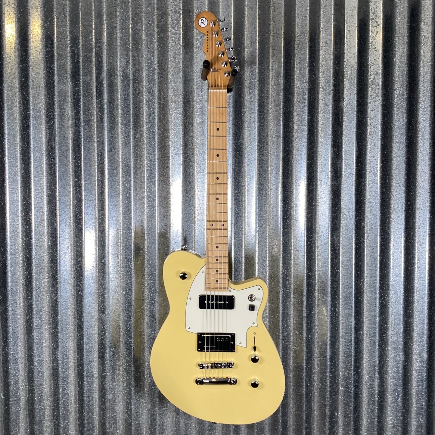 Reverend Chris Freeman Powder Yellow Guitar #61316