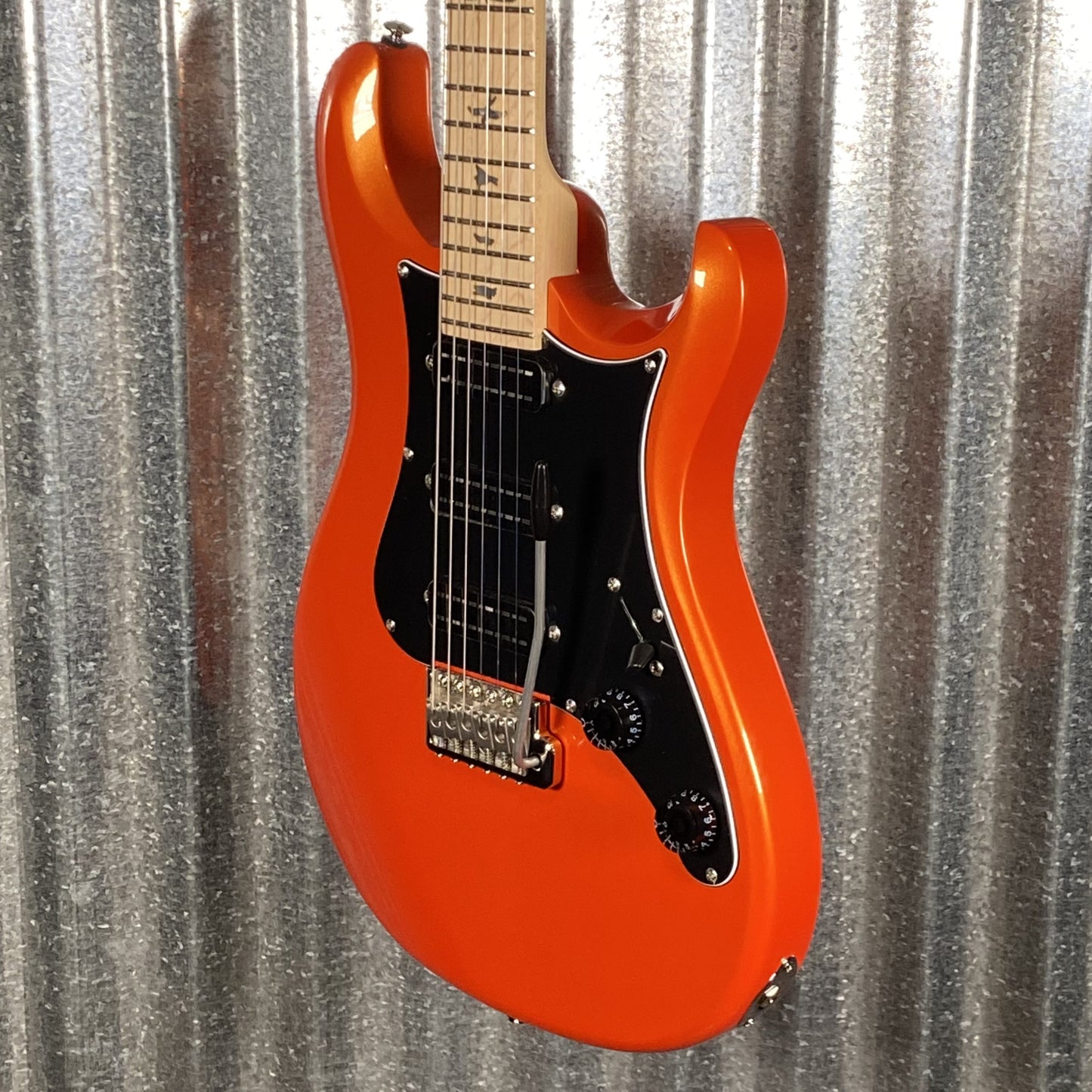 PRS Paul Reed Smith SE NF3 Metallic Orange Maple Guitar & Bag #9596