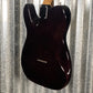 Musi Virgo Classic Telecaster Transparent Black Guitar #0653 Used