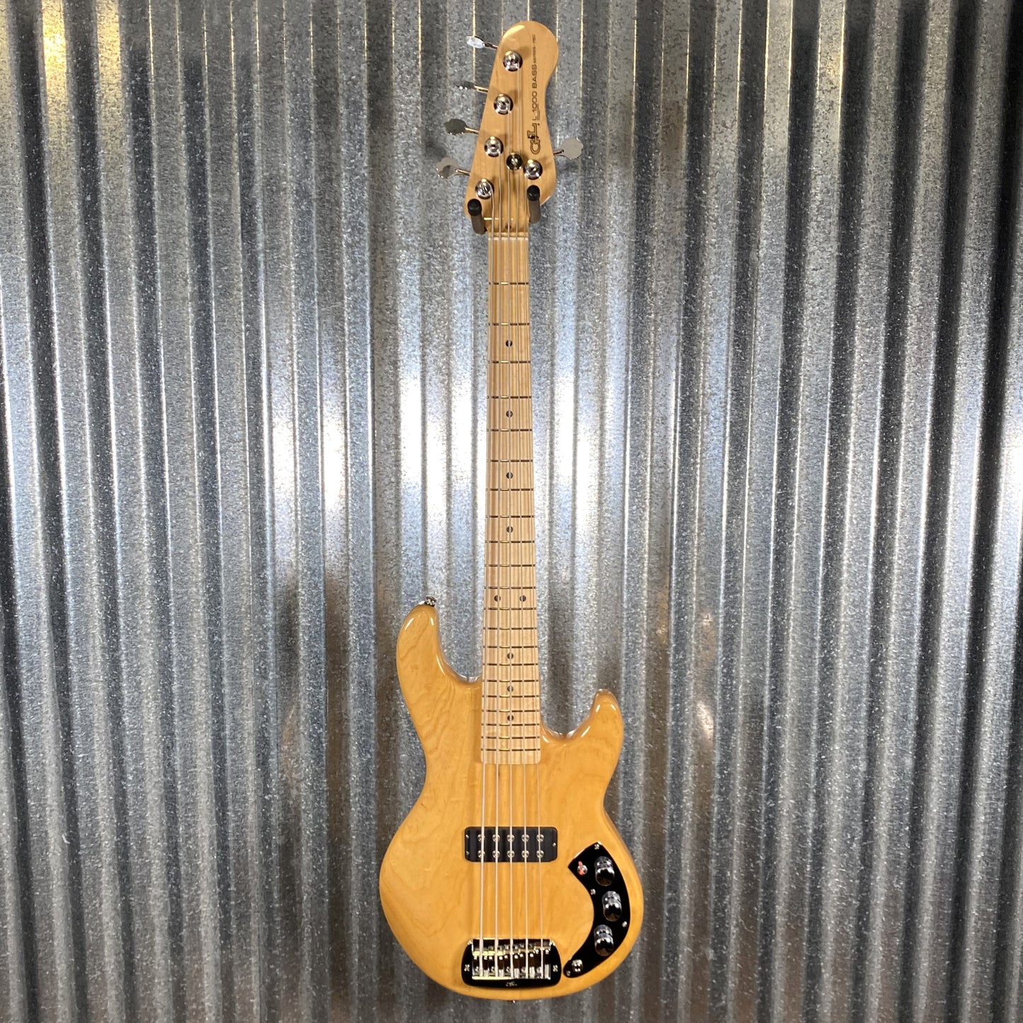 G&L USA Series 750 CLF Research L-1000 Natural 5 String Bass & Case L1000 #7022 Used