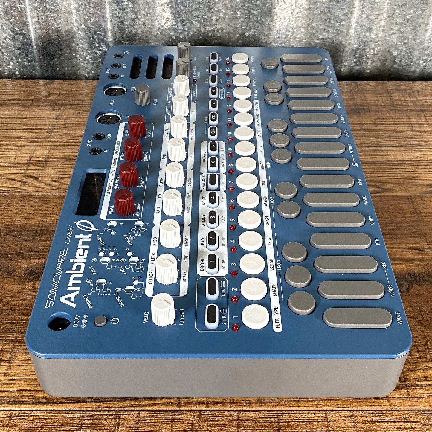 Sonicware Liven Ambient 0 Desktop Soundscape Synthesizer & Power Supply Used