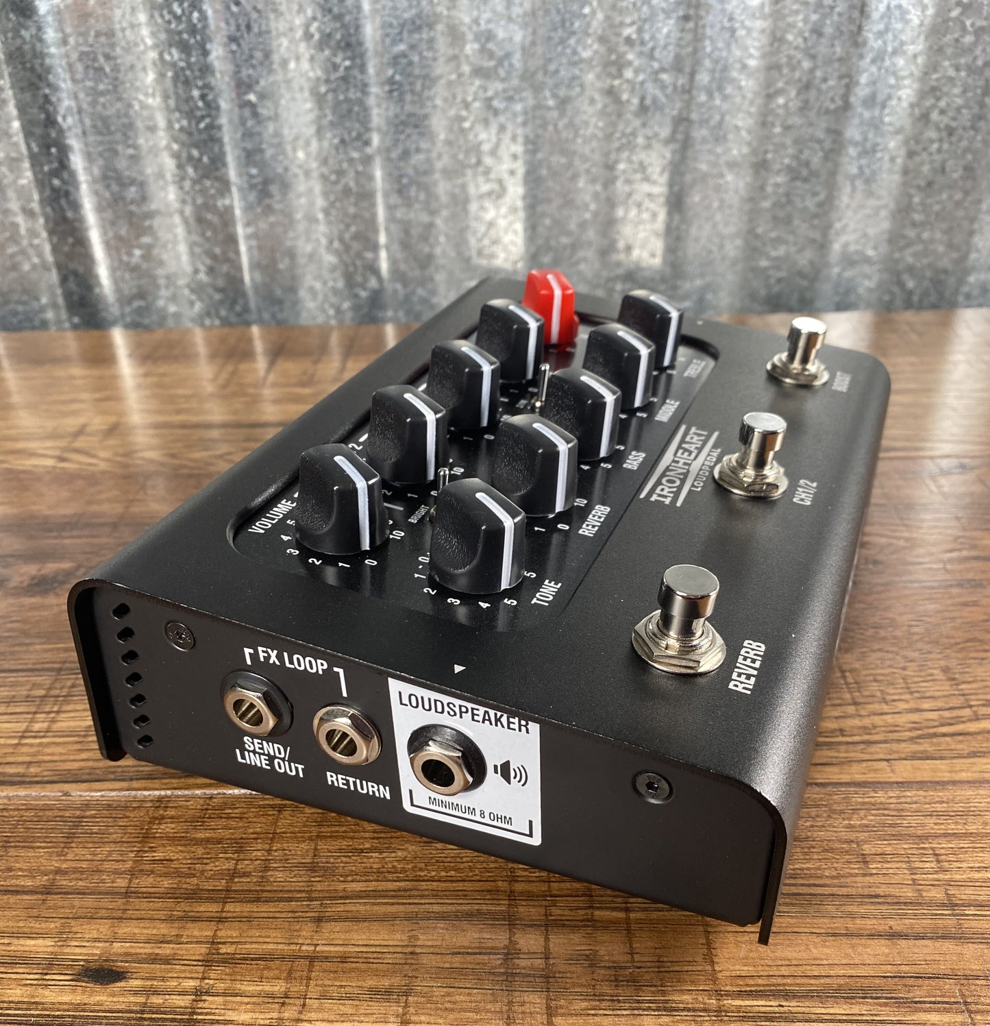 Laney BCC-LOUDPEDAL-IMM Ironheart Martin Miller 60 Watt 2 Channel Amplifier Guitar Effect Pedal