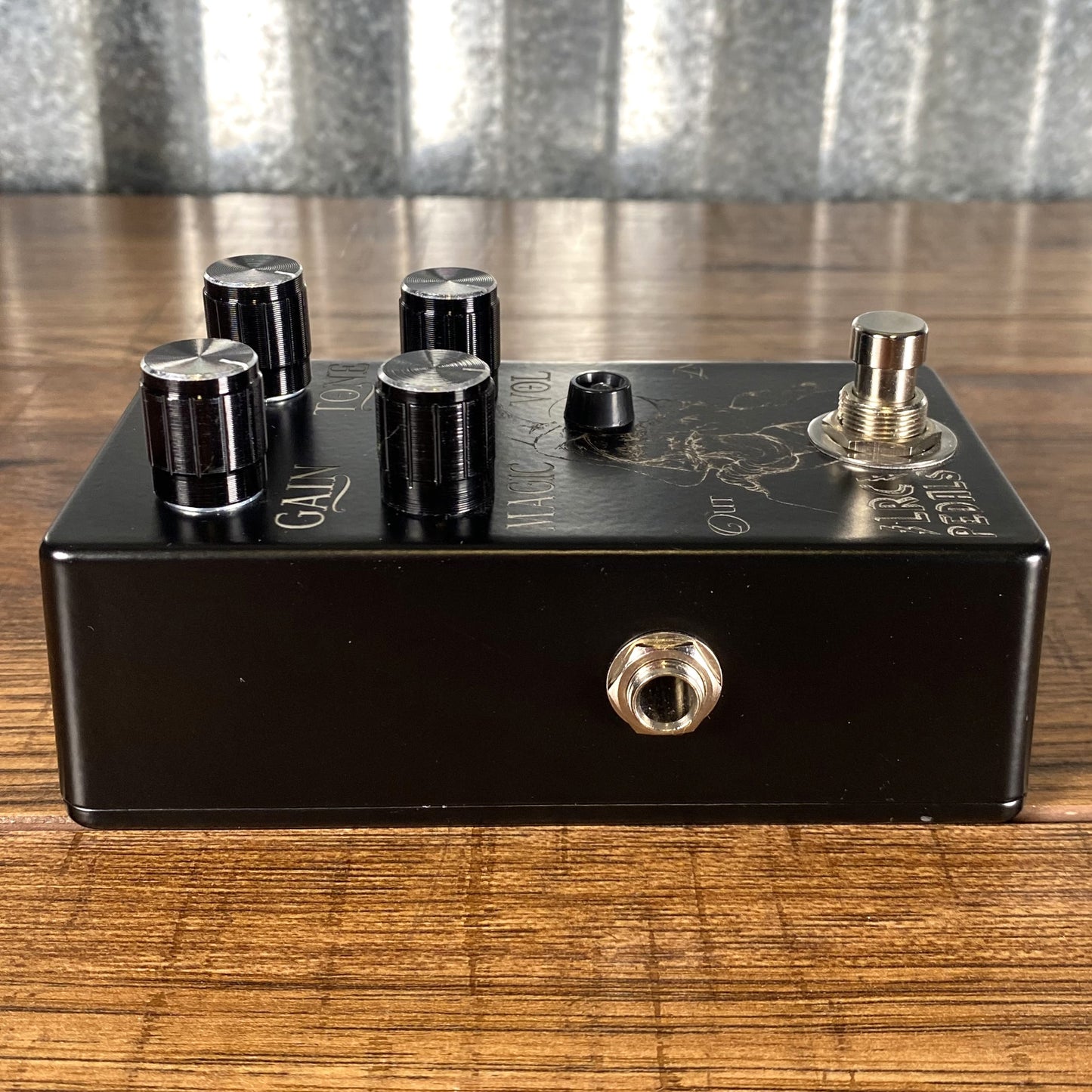 LRC Pedals The Wizard Overdrive Guitar Effect Pedal Used