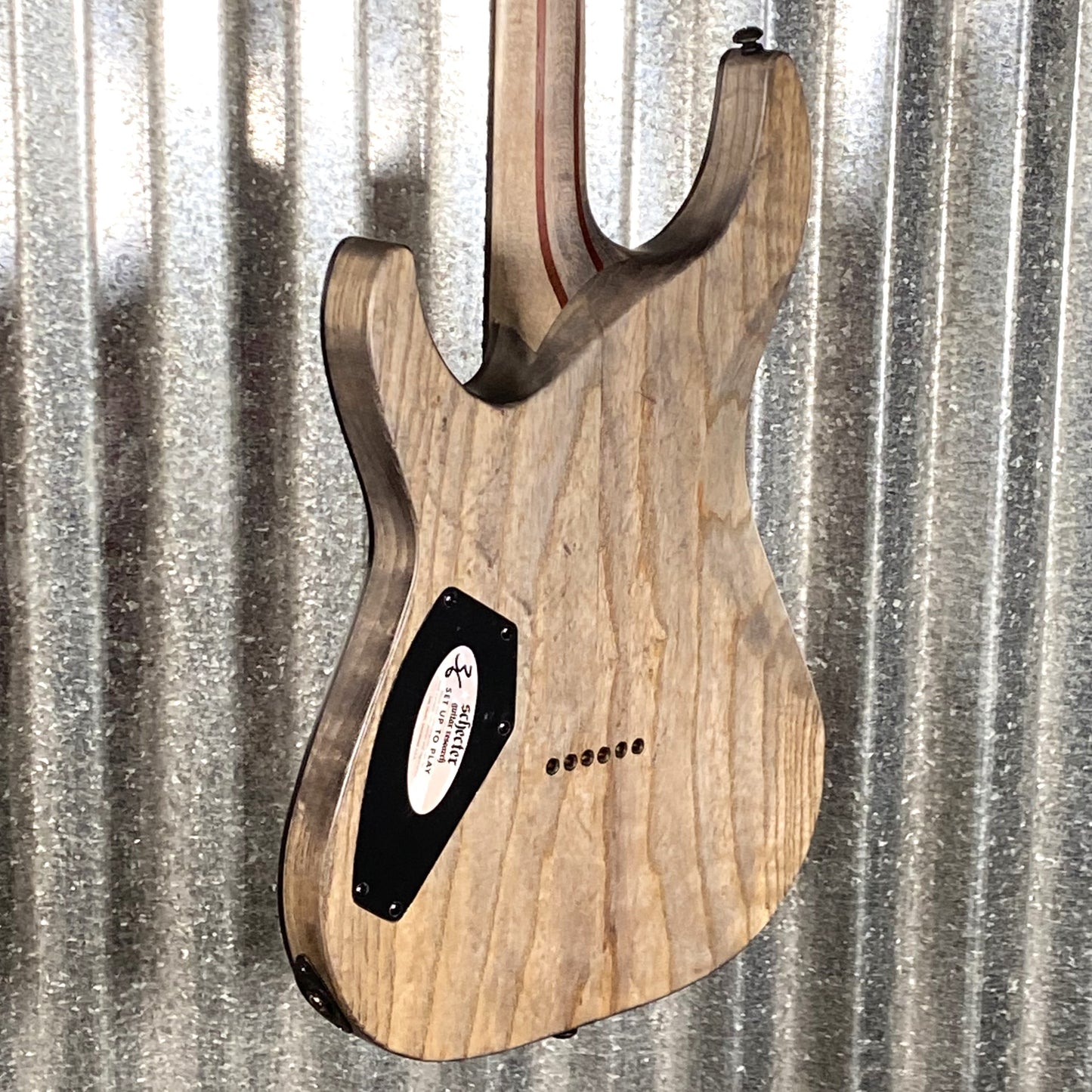 Schecter C-1 Apocalypse Red Reign Guitar #2156