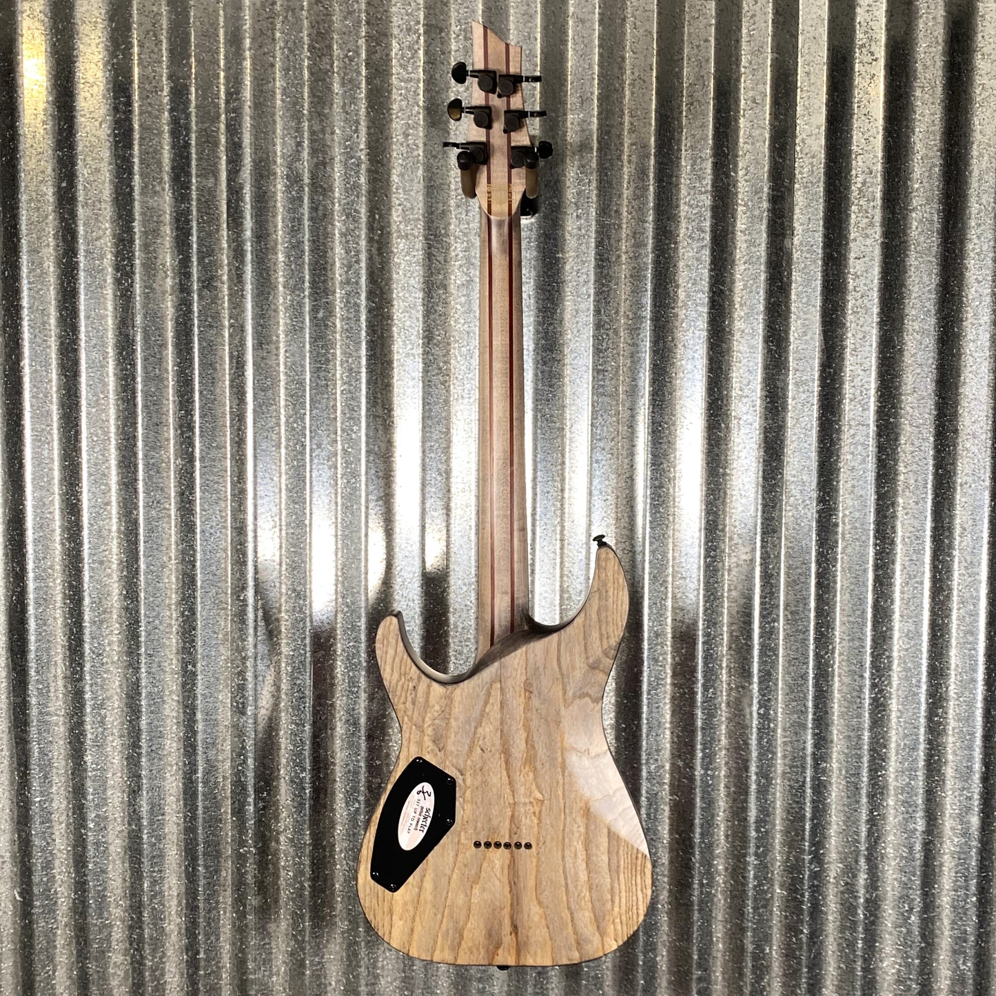 Schecter C-1 Apocalypse Red Reign Guitar #2156