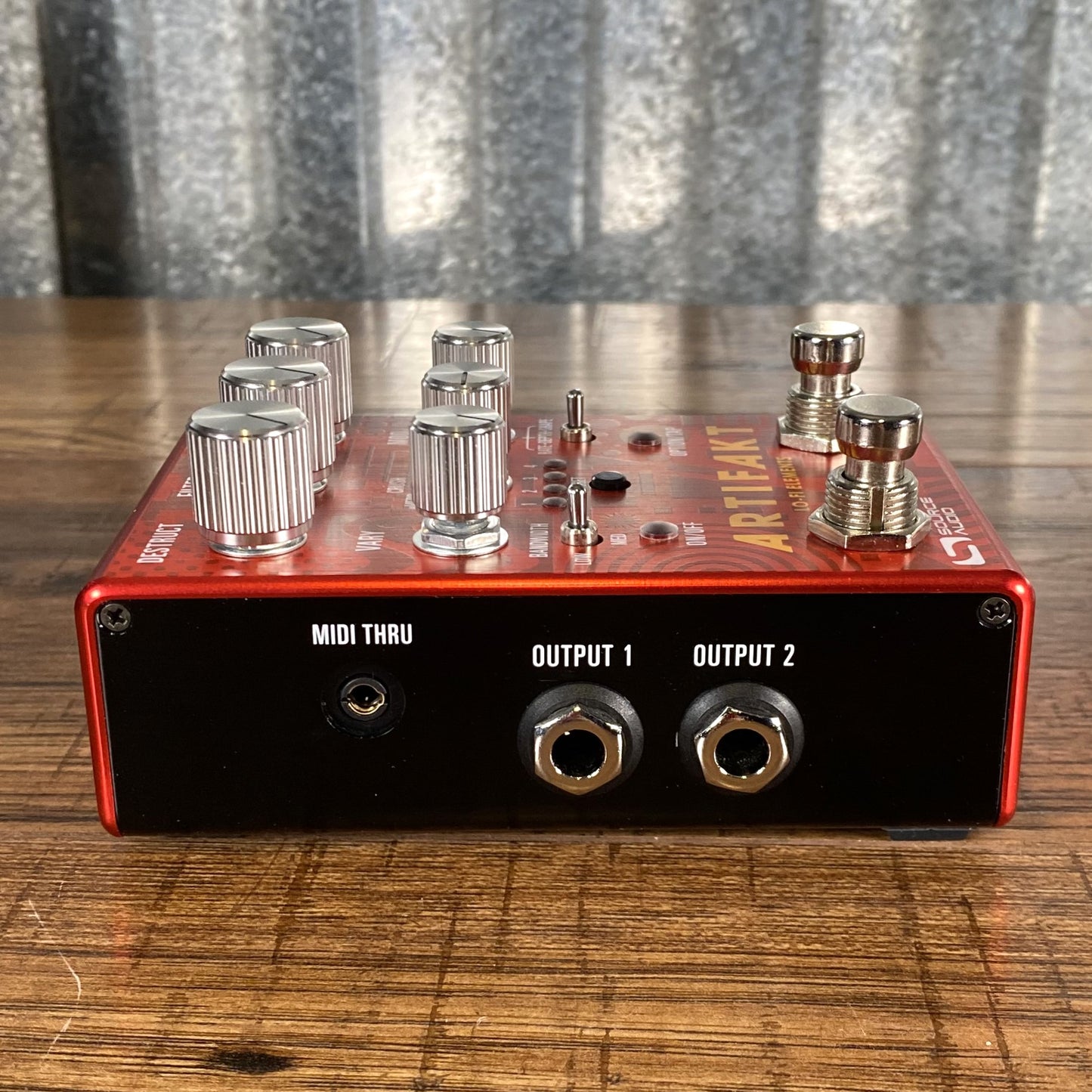 Source Audio SA280 Artifakt Lo-Fi Elements Multi Effect Guitar Keyboard Effect Pedal Used