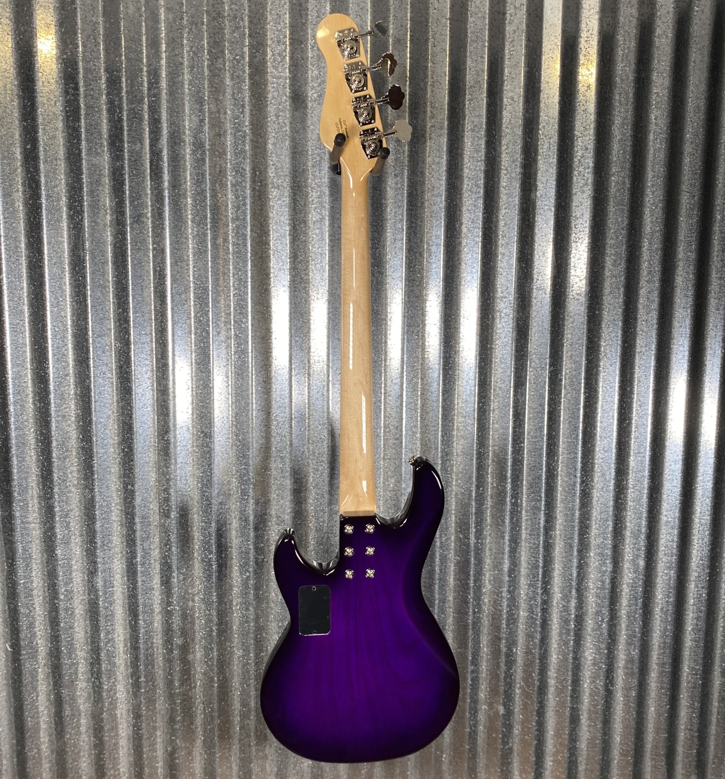 G&L USA CLF Research L-2000 Purpleburst 4 String Bass & Bag L2000 #2078