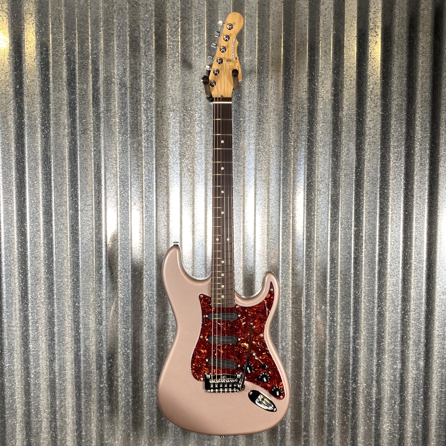 G&L USA Legacy Special Shoreline Gold Guitar & Bag #0024