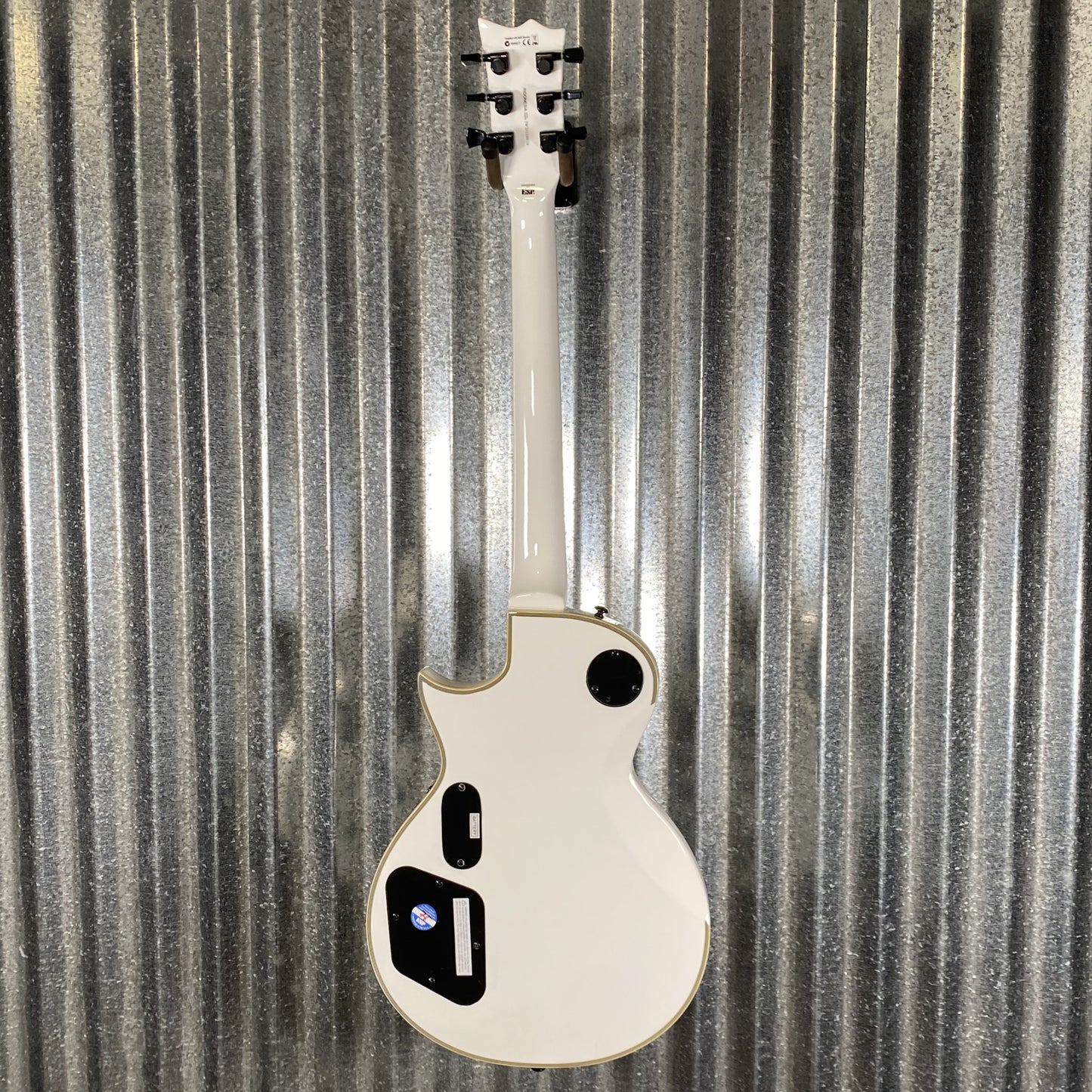 ESP LTD Iron Cross James Hetfield Snow White Guitar & Case LIRONCROSSSW #0019 Used