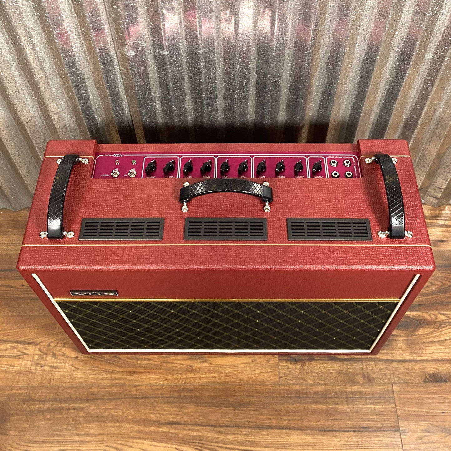 VOX AC30C2CVR AC30 Limited Edition Red 30 Watt 2x12" Tube Guitar Amplifier Combo