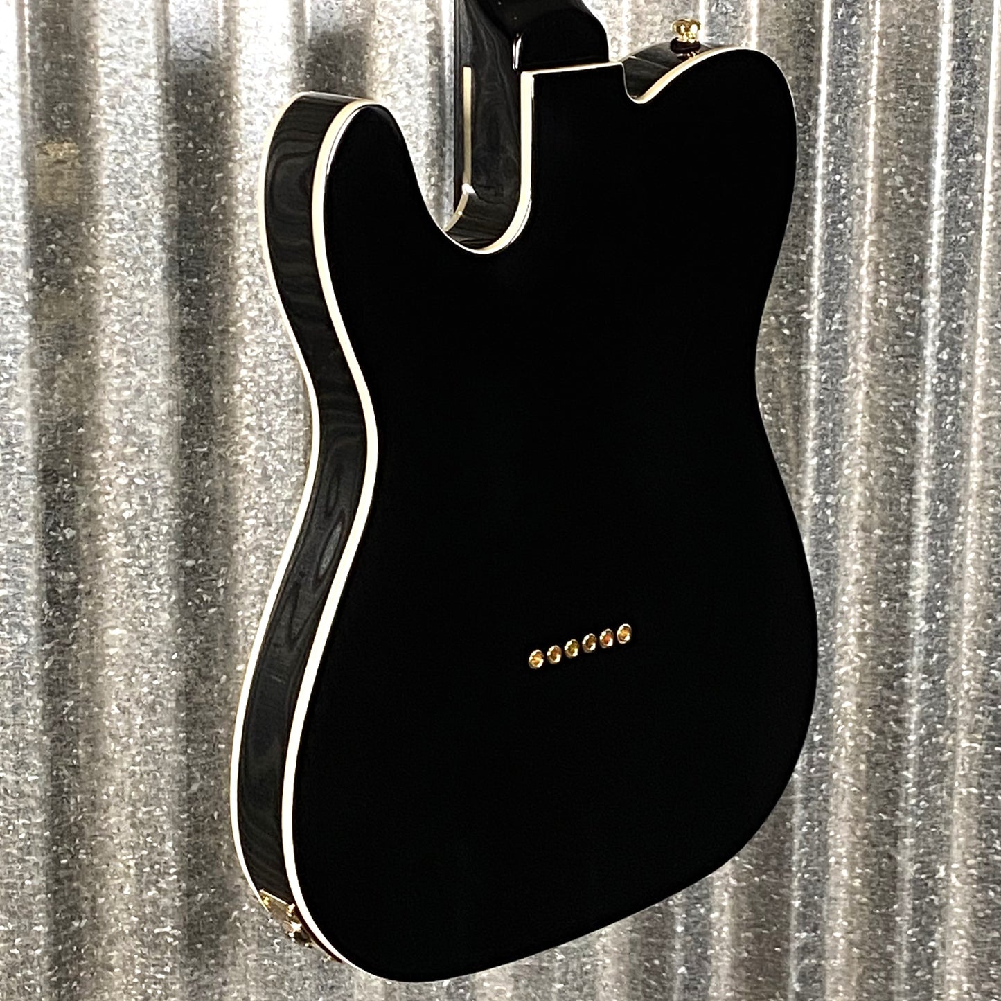 Reverend Pete Anderson Eastsider T Limited Run Gloss Black Guitar & Gator Bag Blem #32