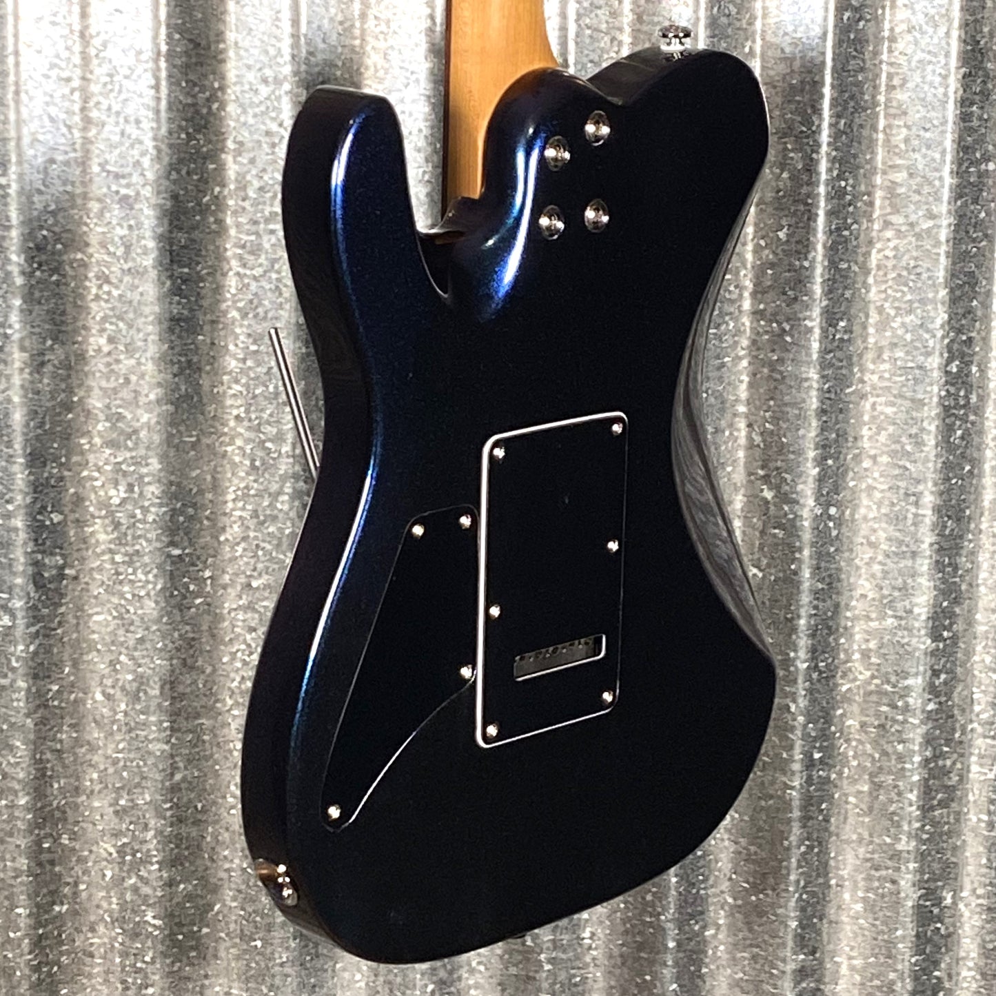 Musi Virgo Fusion Telecaster Deluxe Tremolo Indigo Blue Guitar #0043 Used