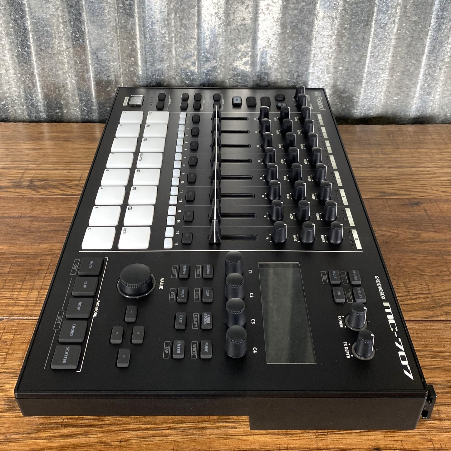 Roland MC-707 Groovebox Sequencer Drum Machine