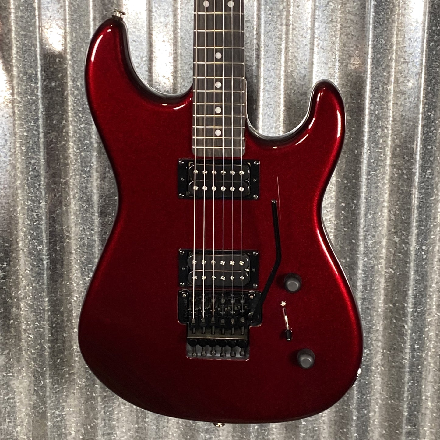 G&L USA Custom Shop Legacy HH RMC Ruby Red Metallic Guitar & Bag #0013