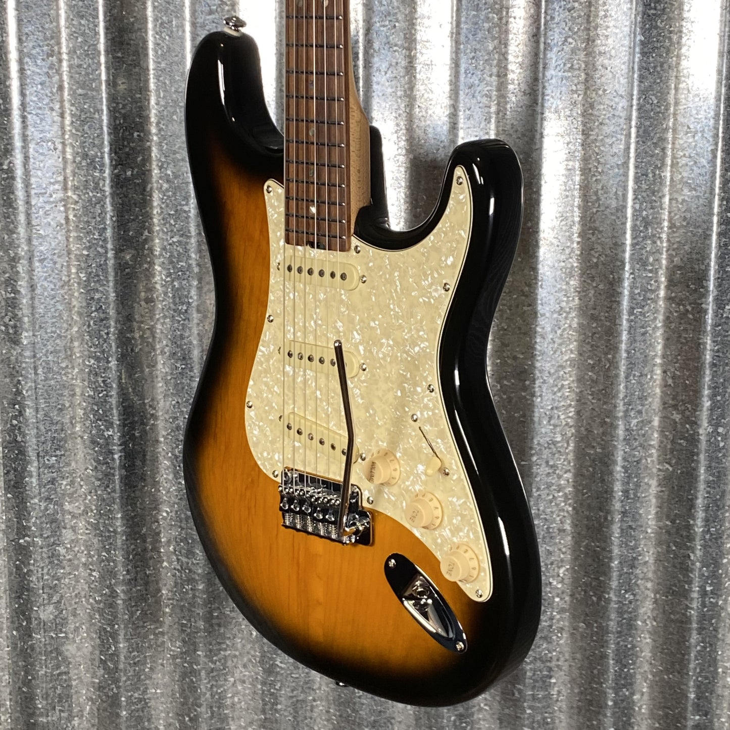 Musi Capricorn Classic HSS Stratocaster Tobacco Sunburst Guitar #0093 Used