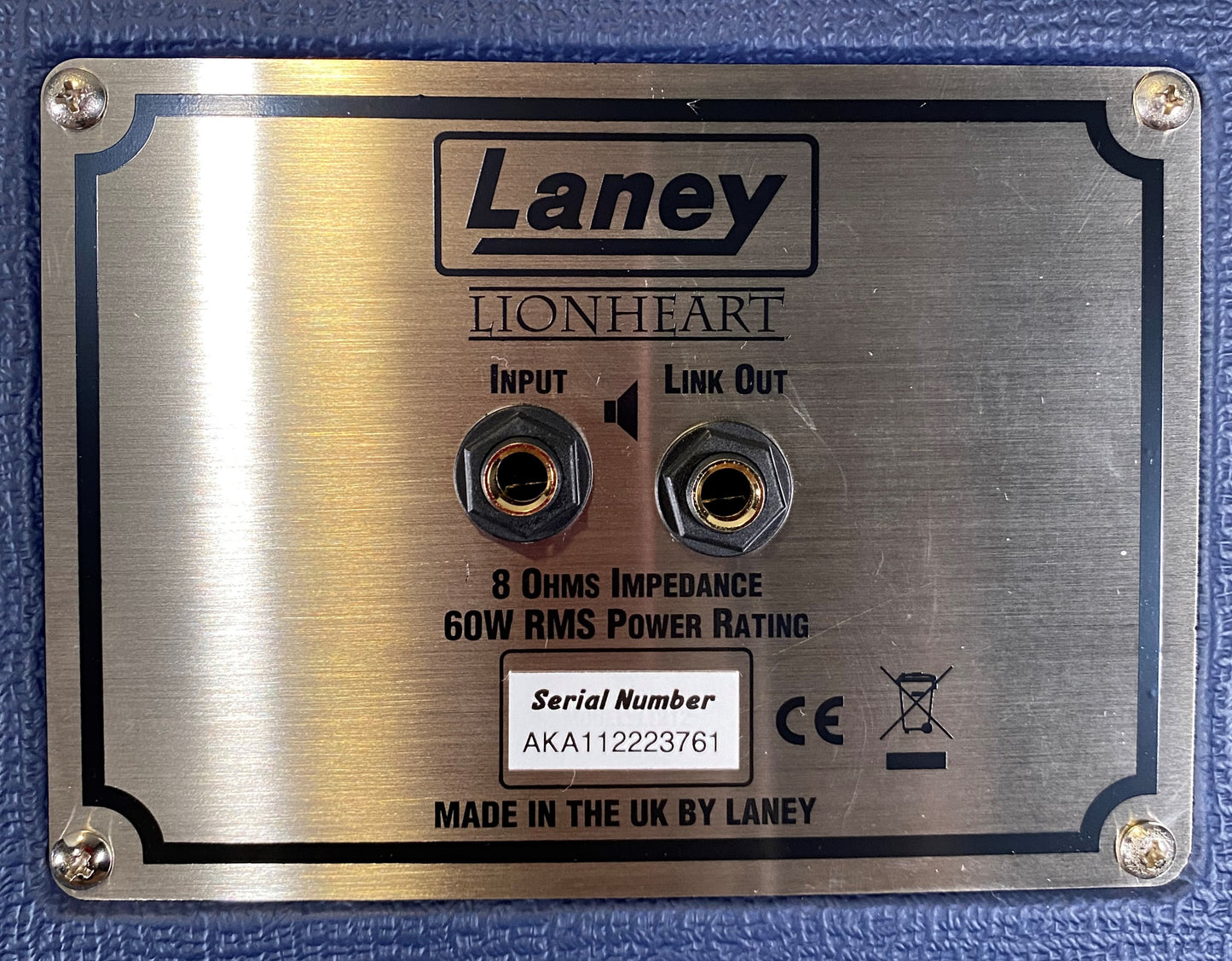 Laney Lionheart LT212 2x12" 60 Watt Celestion Guitar Amplifier Extension Speaker Cabinet