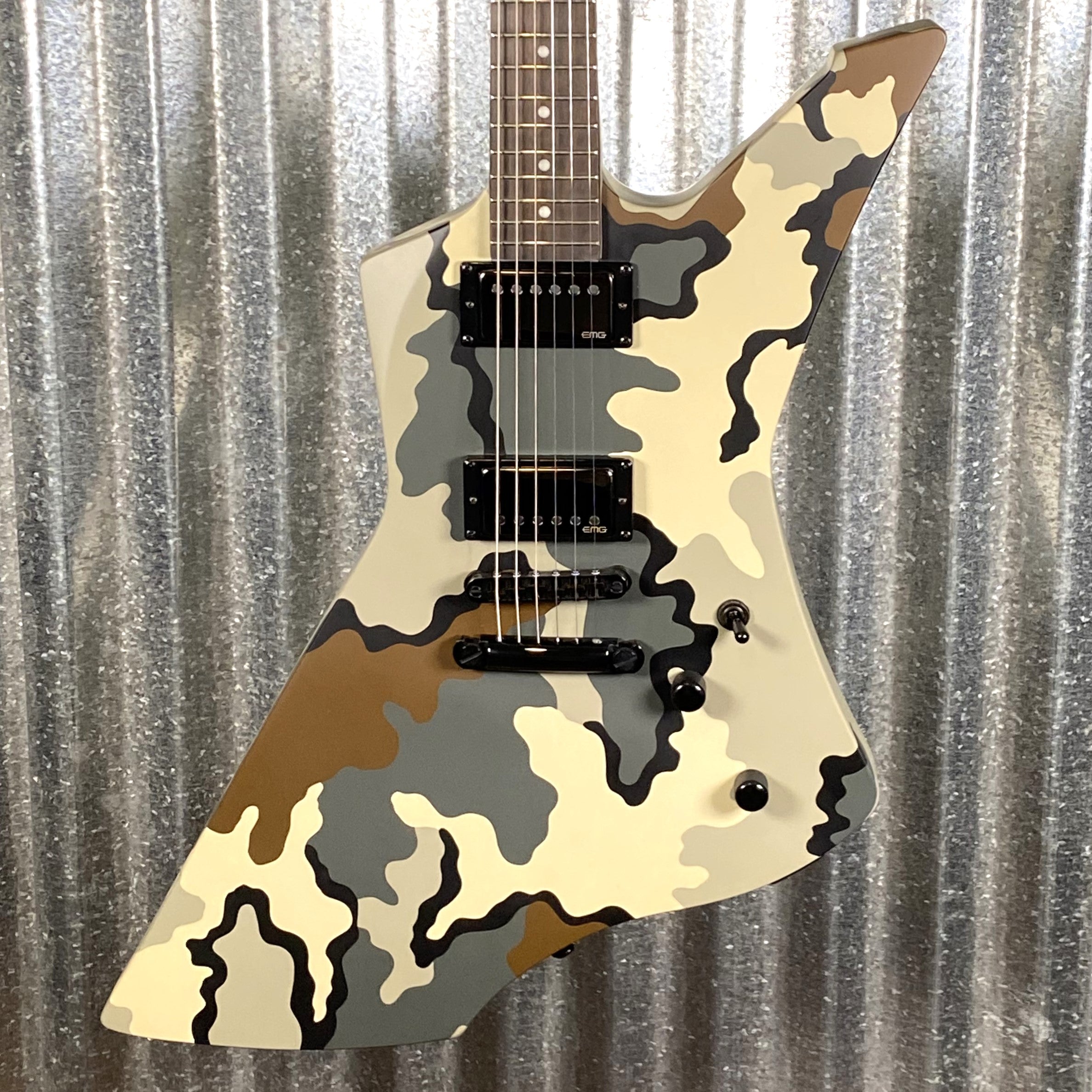 やまうみ ESP SNAKEBYTE CAMO James hetfield signature E07001242