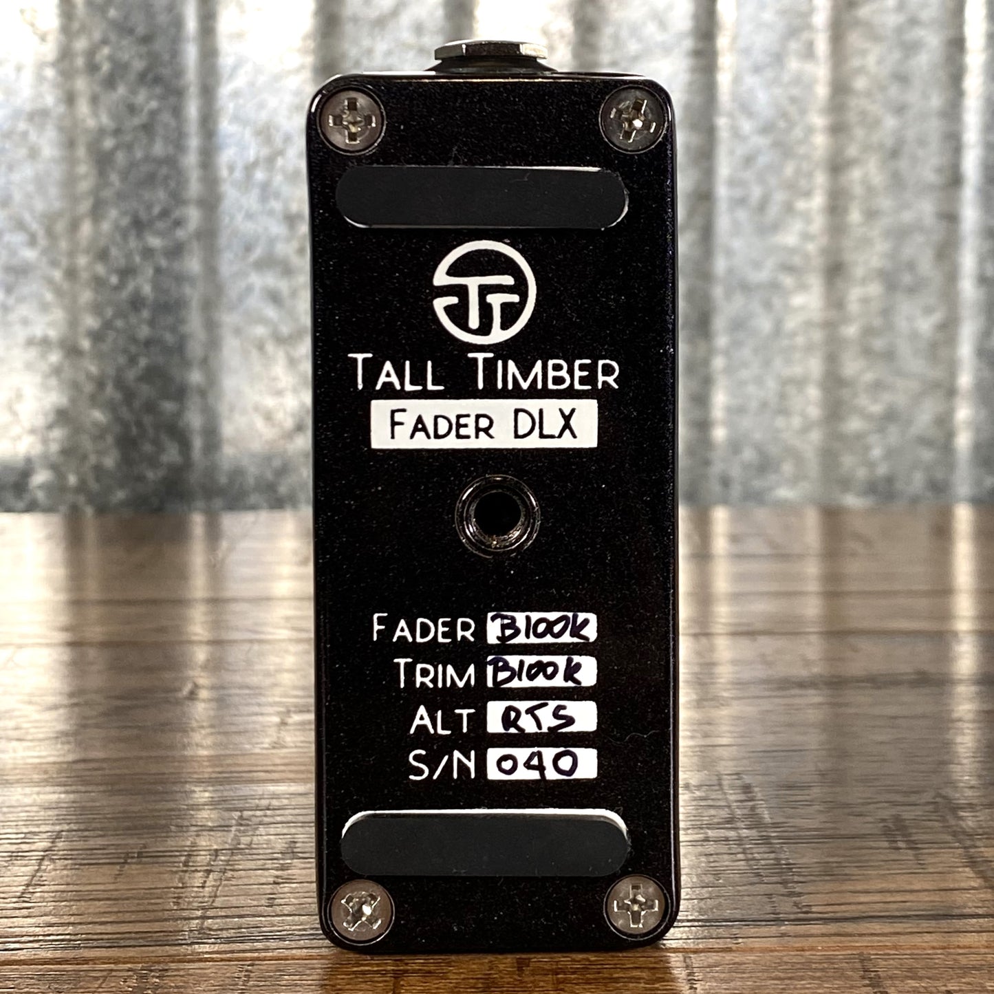 Tall Timber Fader DLX Expression Controller Guitar Bass Effect Pedal Used