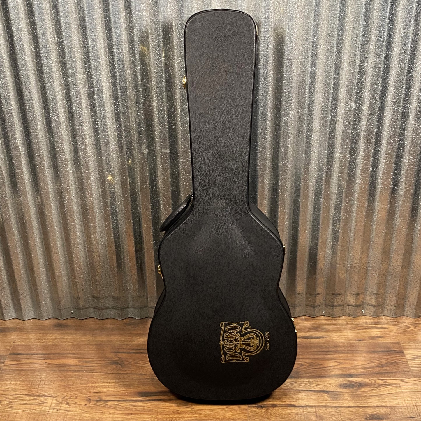 Gretsch G9201 Honey Dipper Round-Neck Brass Body Resonator Guitar & Case #3291 Used