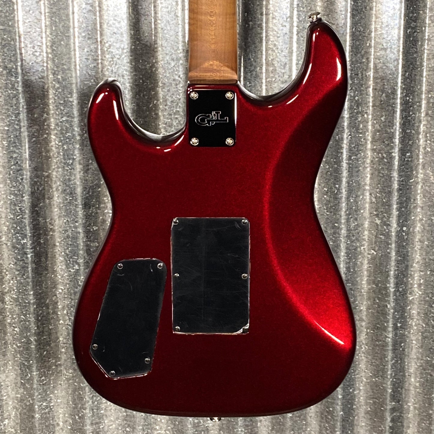 G&L USA Custom Shop Legacy HH RMC Ruby Red Metallic Guitar & Bag #0013