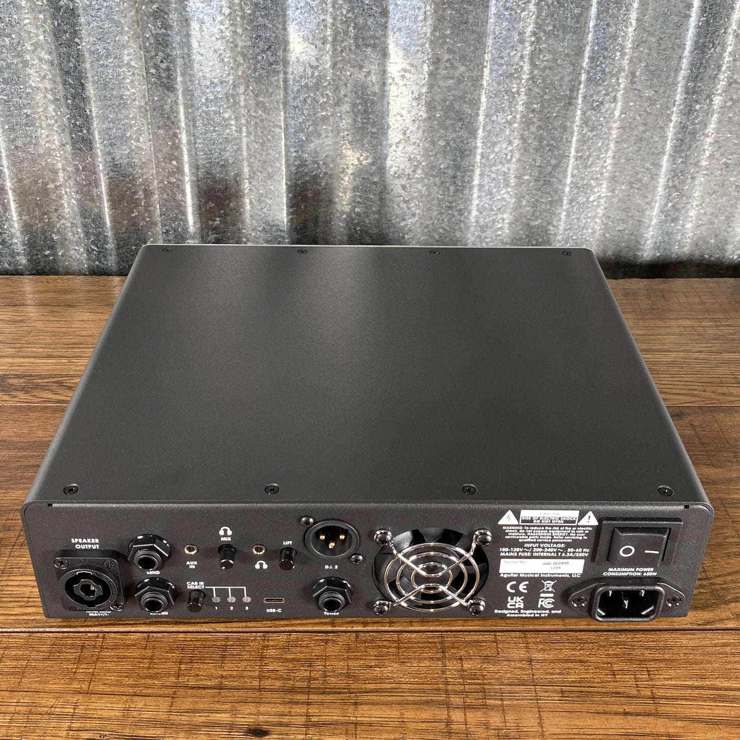 Aguilar TH500v2 Tone Hammer 500 Generation 2 Bass Amplifier Head