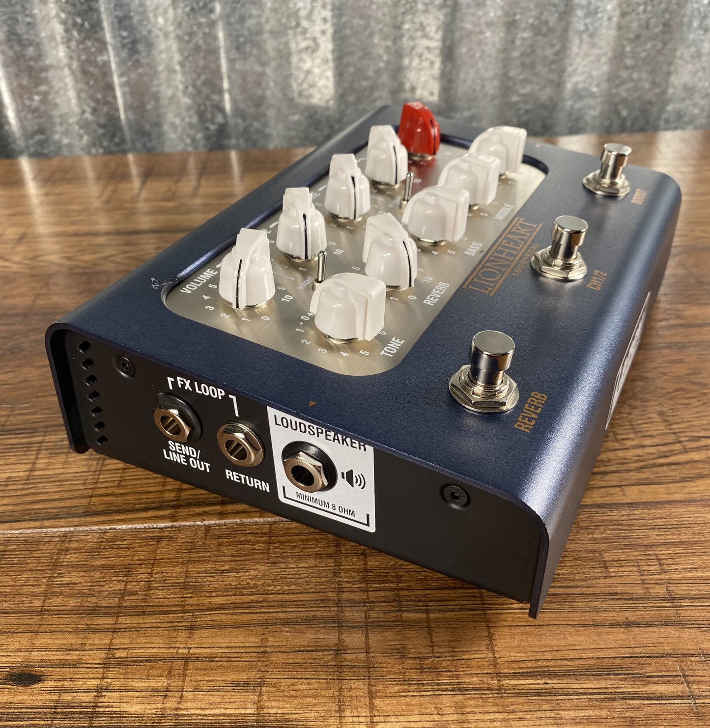 Laney BCC-LOUDPEDAL-LTQ Lionheart Tom Quayle 60 Watt 2 Channel Amplifier Guitar Effect Pedal
