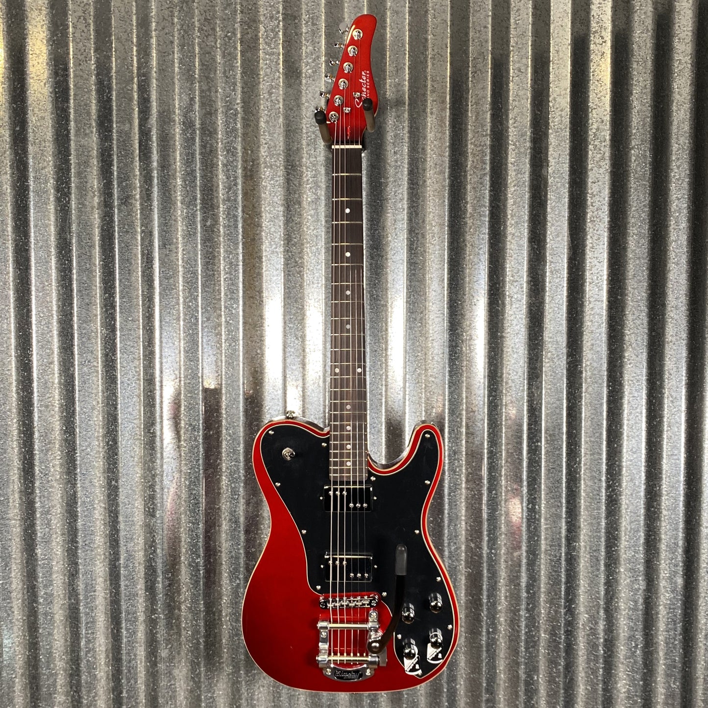 Schecter PT Fastback II B Metallic Red Guitar #1183