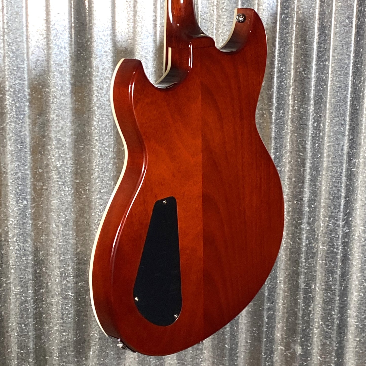 Reverend Limited Edition Manta Ray Semi Hollow Body Archtop Vintage Clear Natural Guitar #15 Blem
