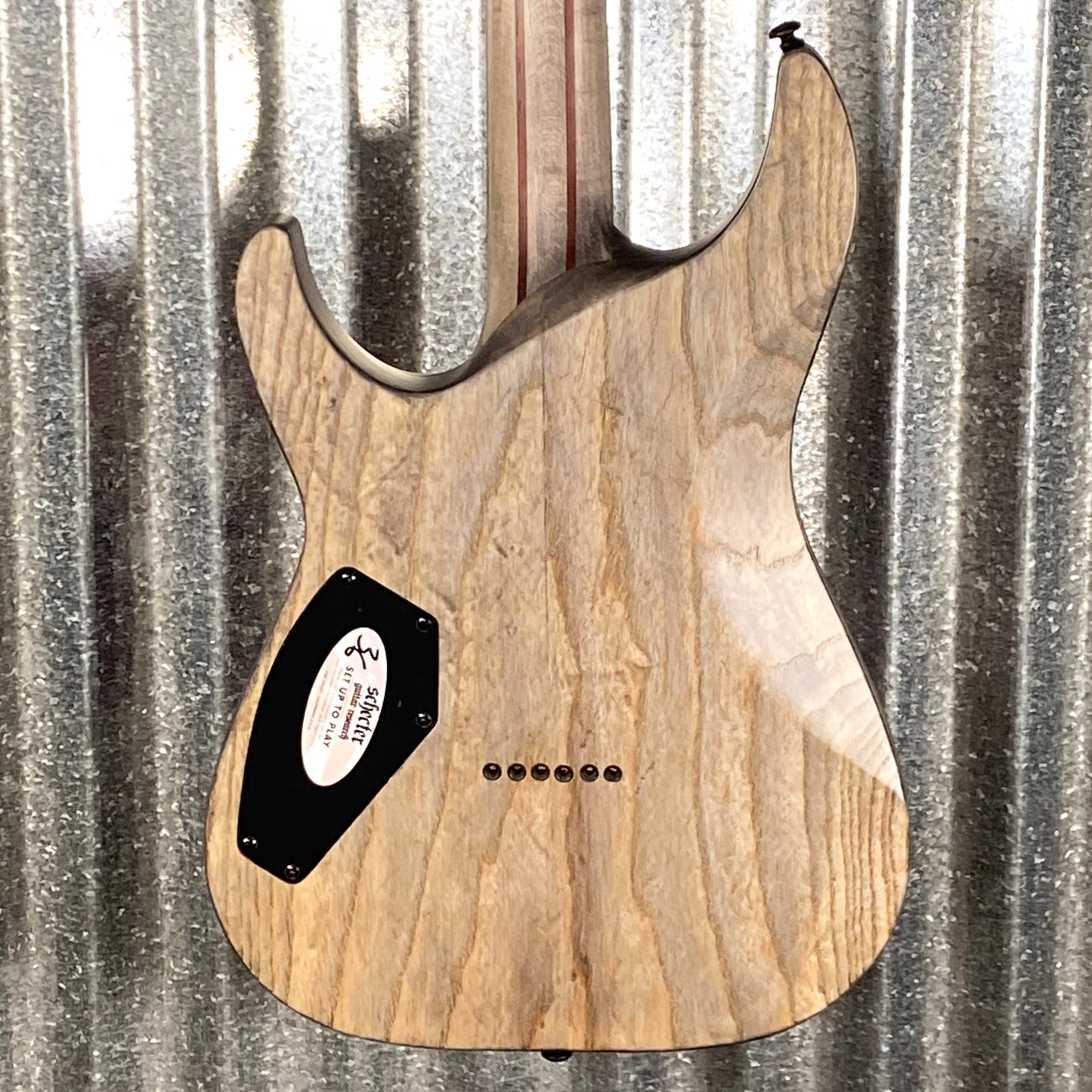 Schecter C-1 Apocalypse Red Reign Guitar #2156