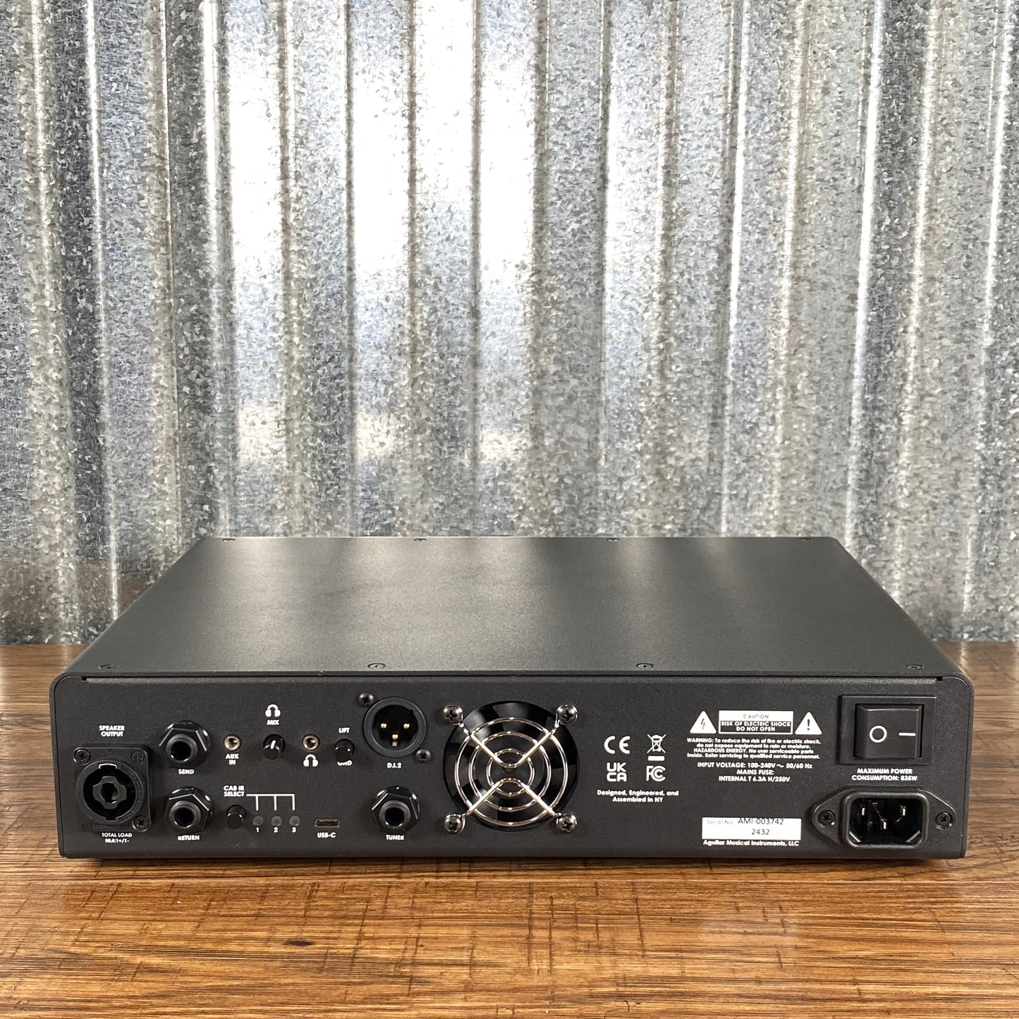 Aguilar TH700v2 Tone Hammer 700 Generation 2 Bass Amplifier Head