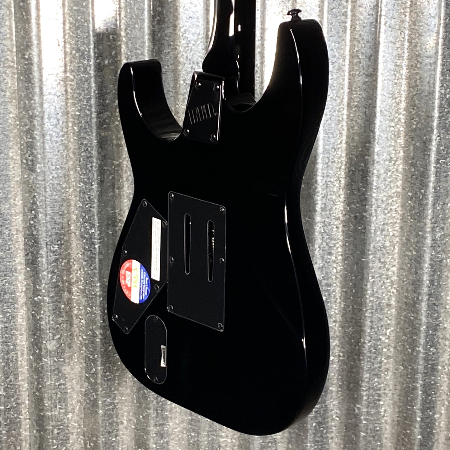 ESP LTD KH-WZ Kirk Hammett White Zombie Graphic EMG Guitar & Tombstone Case #2392 Used