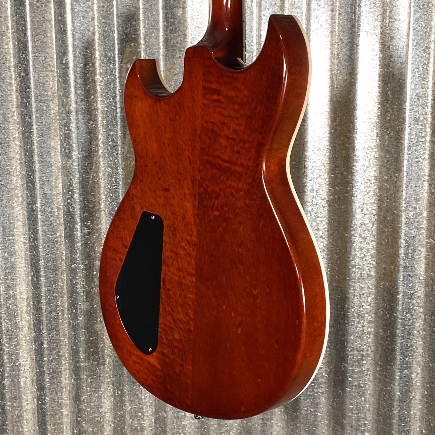Reverend Limited Edition Manta Ray Semi Hollow Body Archtop Vintage Clear Natural Guitar & Case