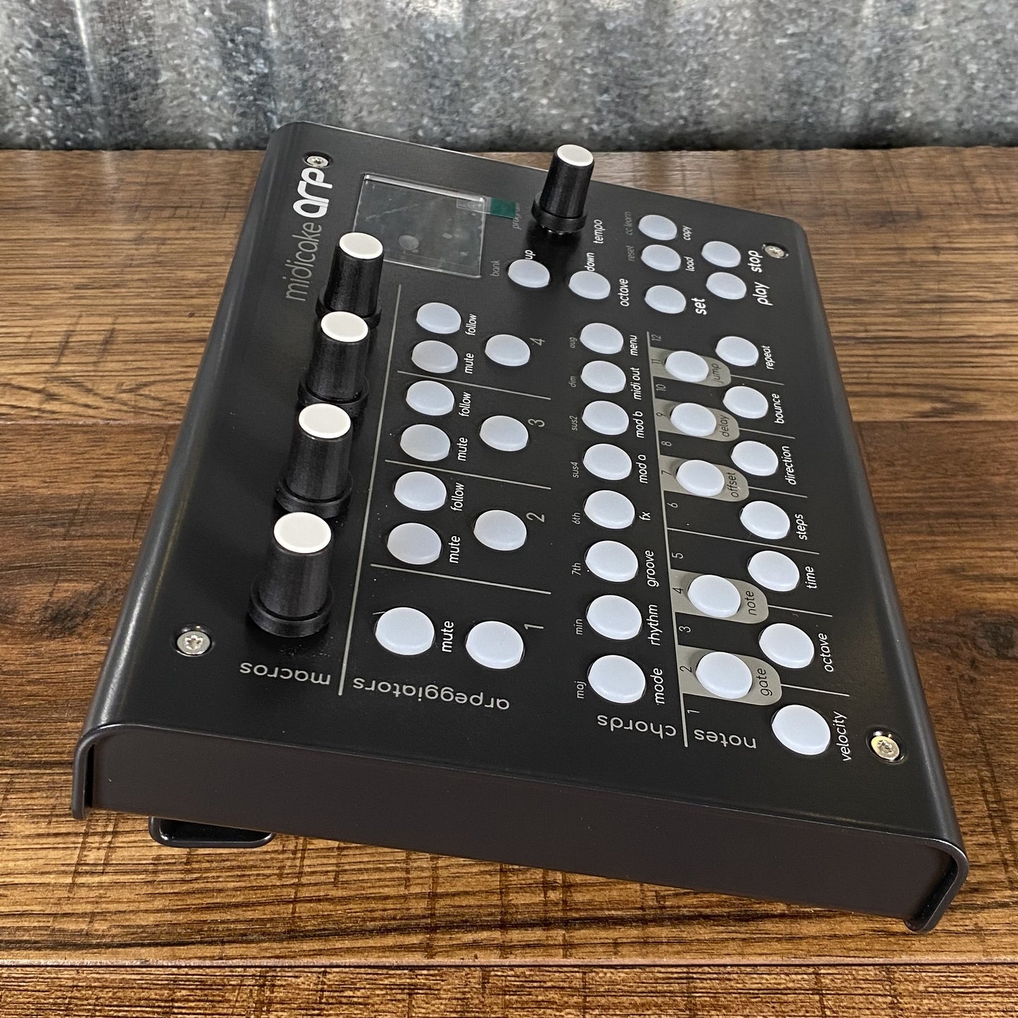 Midicake ARP Desktop Sound Generator Sequencer Controller Used