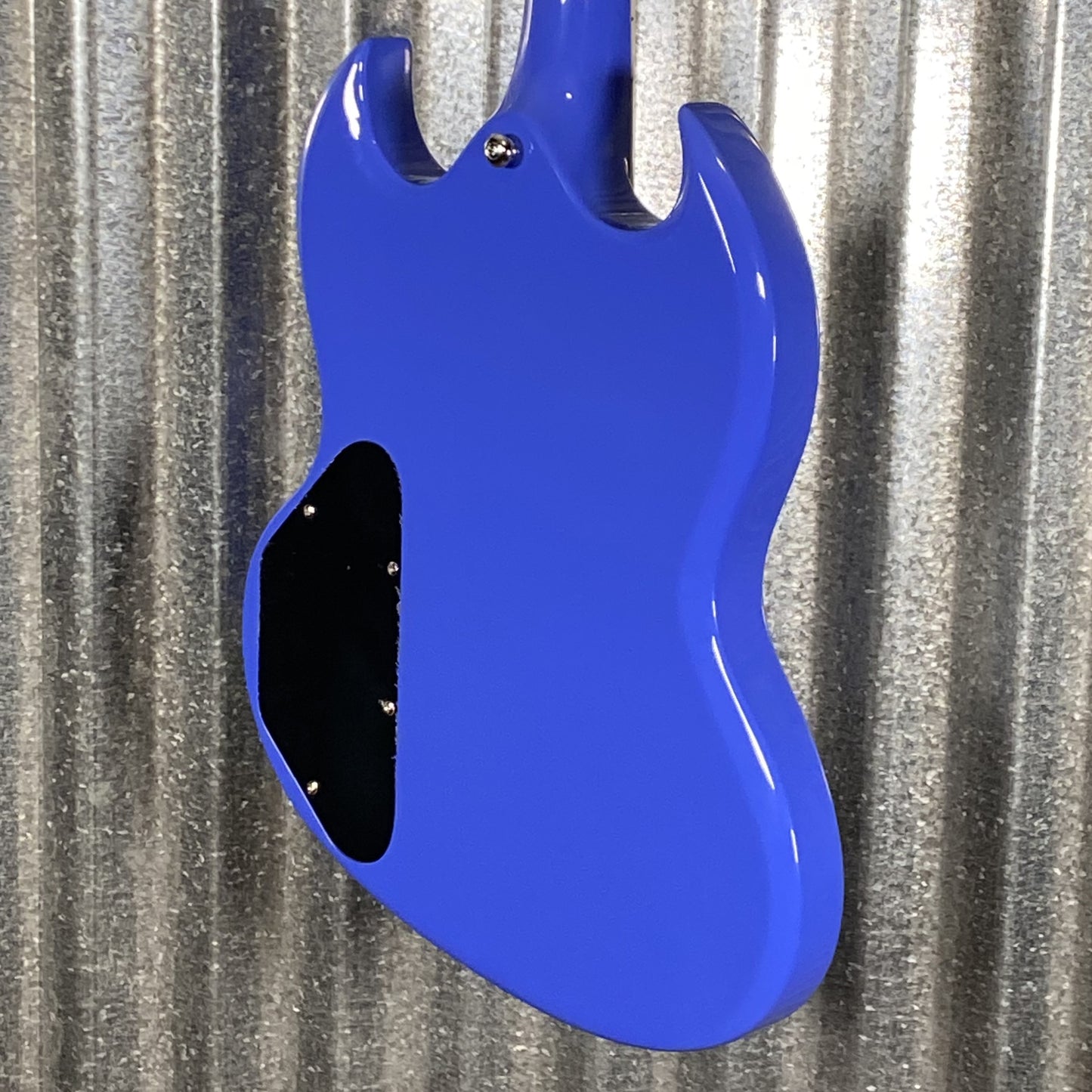 Westcreek Racer Offset SG Blue Solid Body Guitar #0477 Used