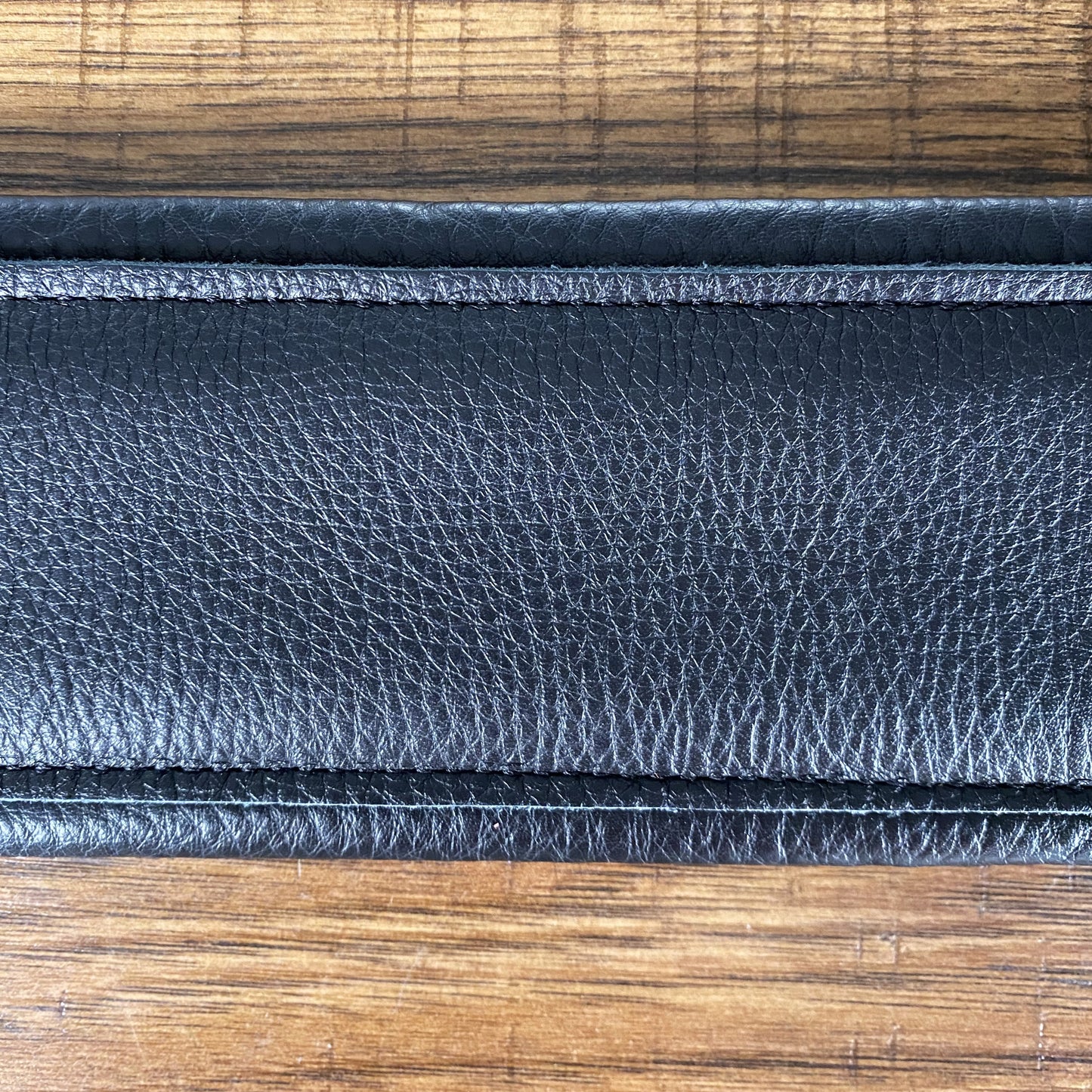 Levy's MSS2-XL-BLK 3" Padded Leather Guitar Bass Strap Black