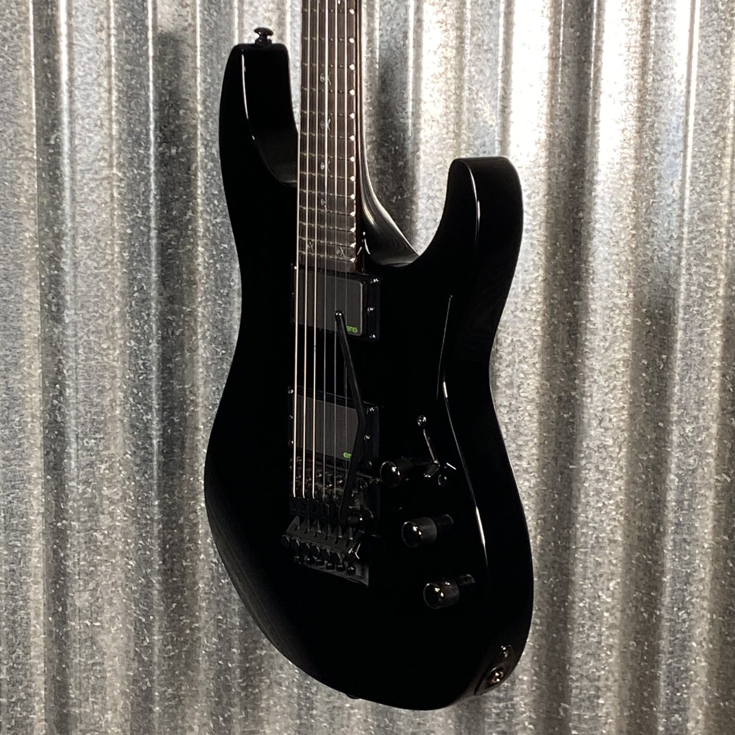 ESP LTD KH-602 Kirk Hammett EMG Black Guitar & Case LKH602 #1373 Used