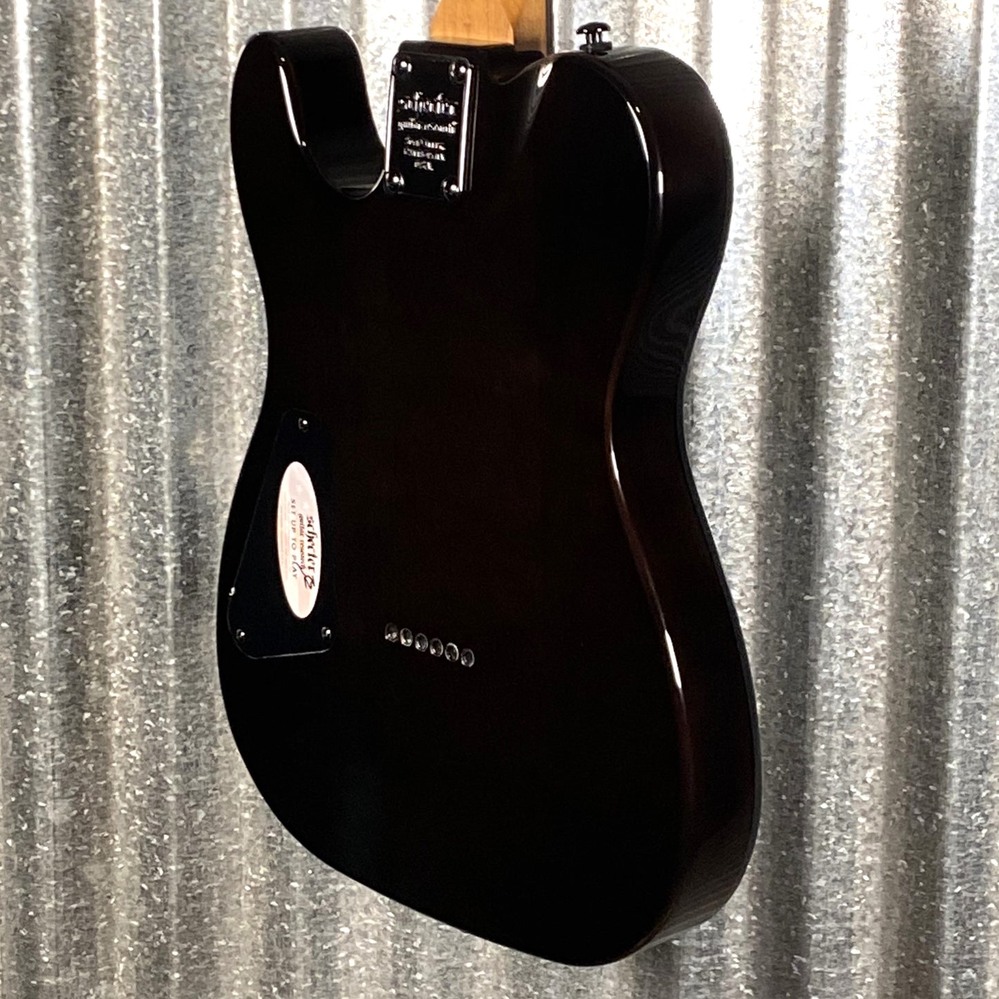 Schecter PT Standard Black Fade Burst Burl Guitar #0444