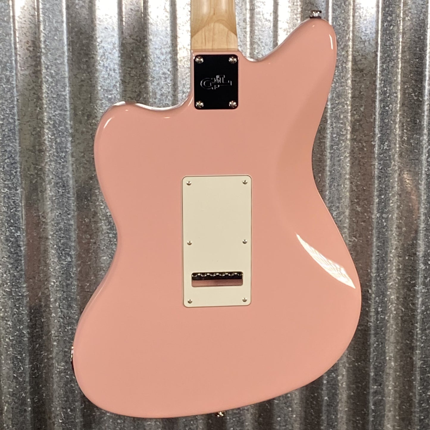 G&L USA Fullerton Deluxe Doheny Shell Pink Guitar & Bag #0093 Used