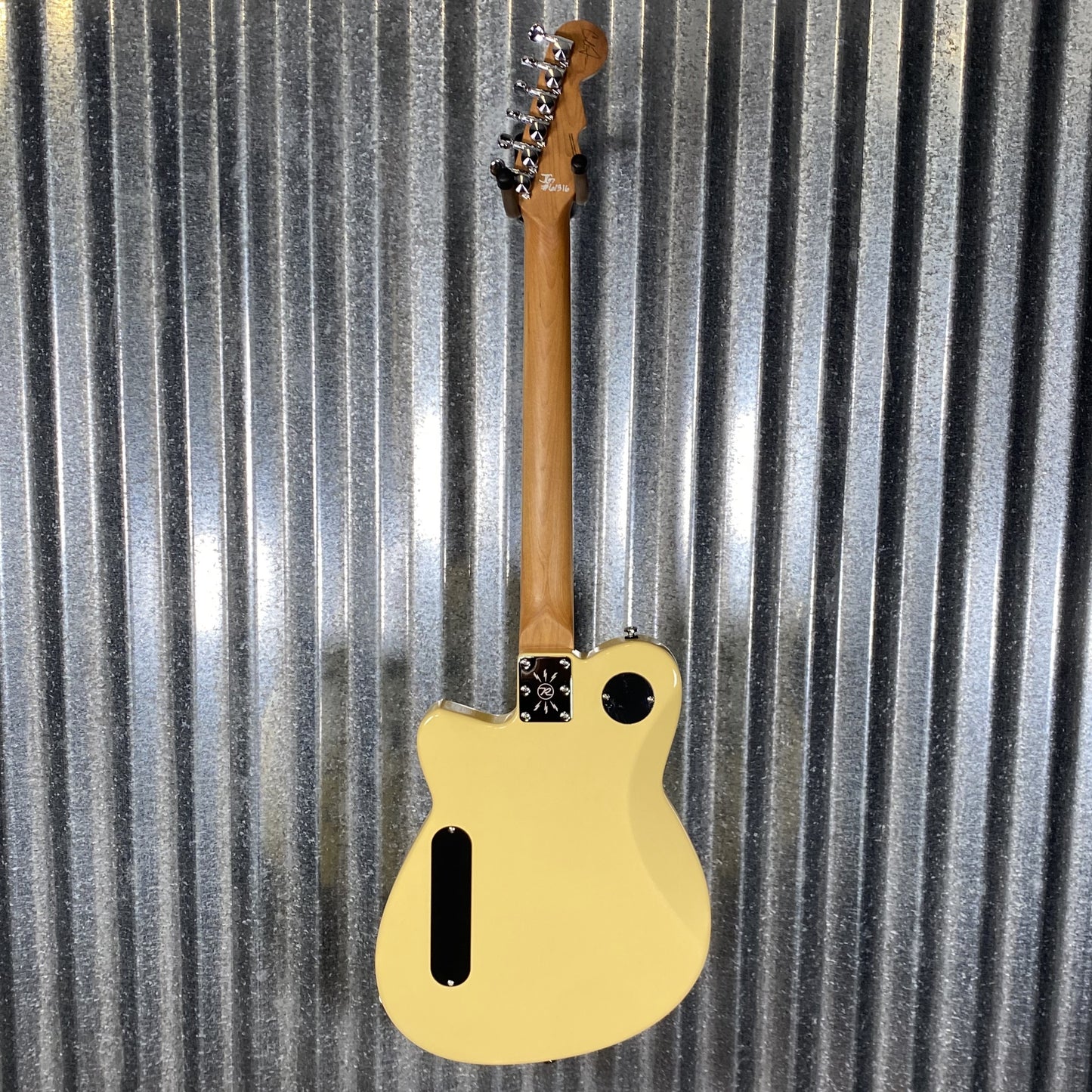 Reverend Chris Freeman Powder Yellow Guitar #61316