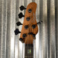 Schecter Model-T 5 Exotic 5 String Bass Natural Satin Black Limba #1802