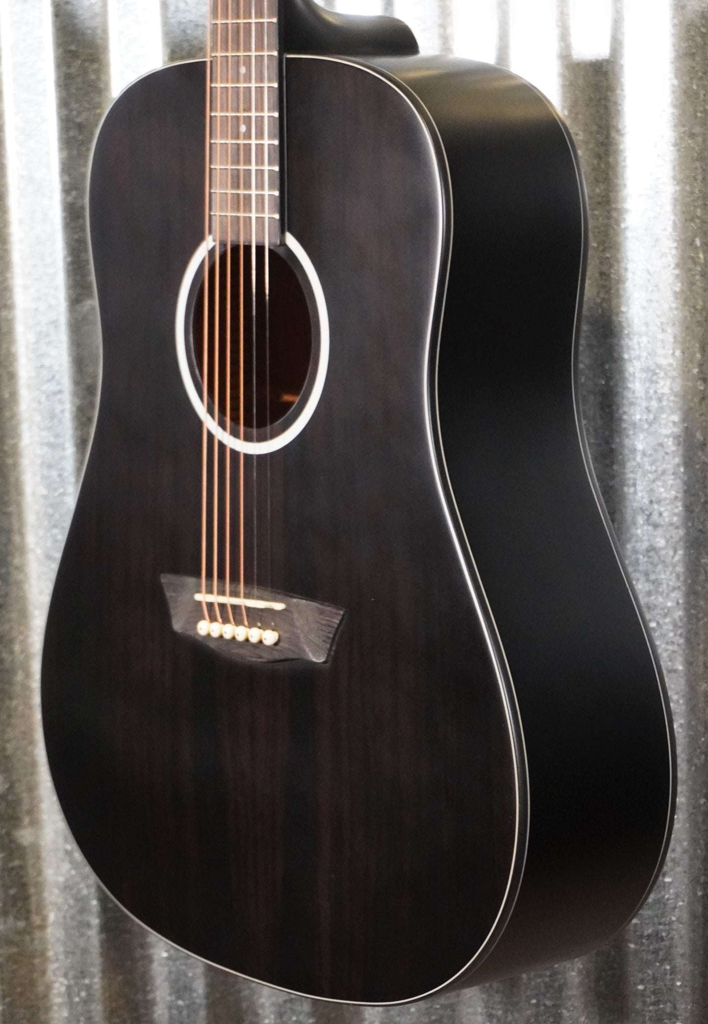 Washburn Deep Forest Ebony D Acoustic Guitar DFED-U #5942 Used