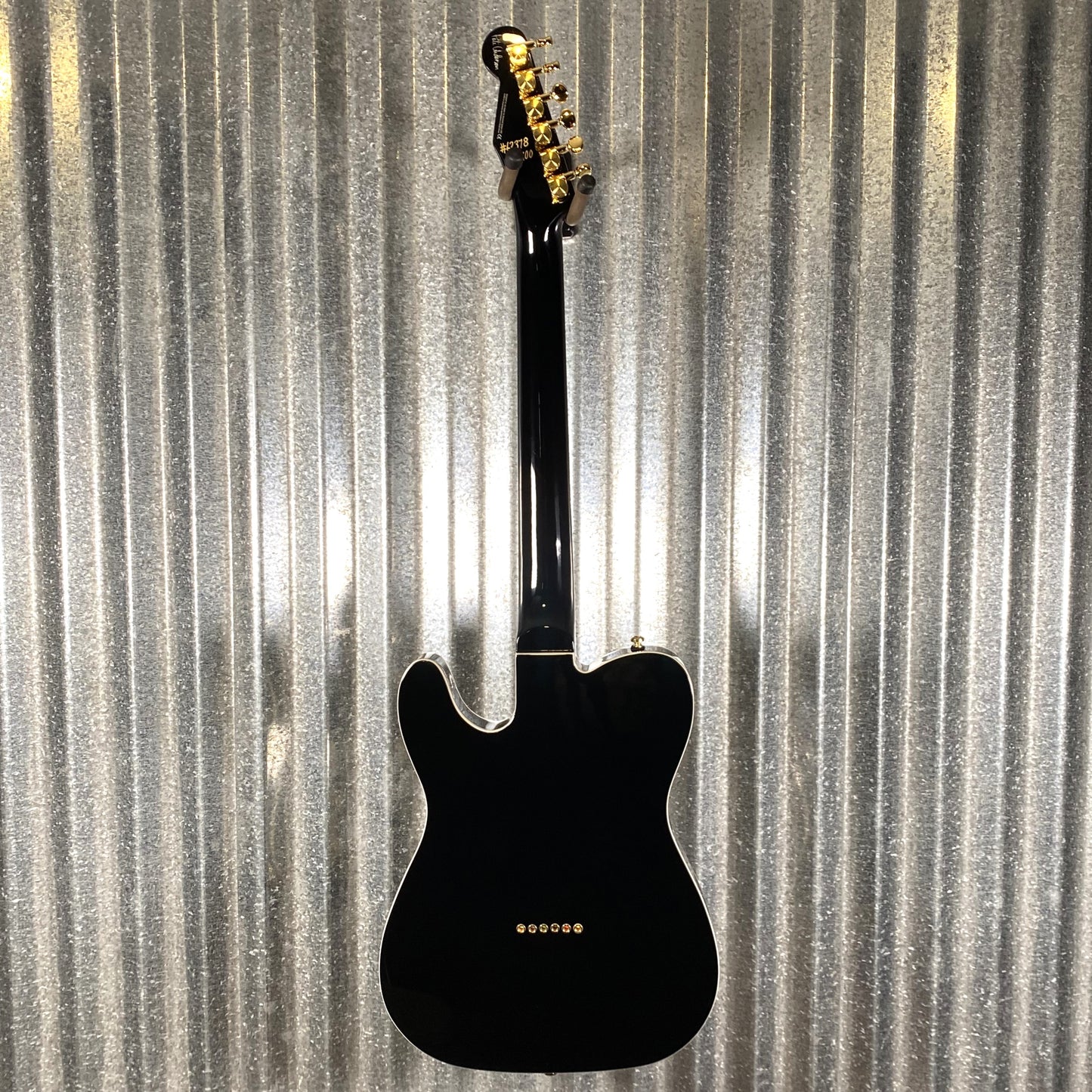 Reverend Pete Anderson Eastsider T Limited Run Gloss Black Guitar & Gator Bag Blem #32