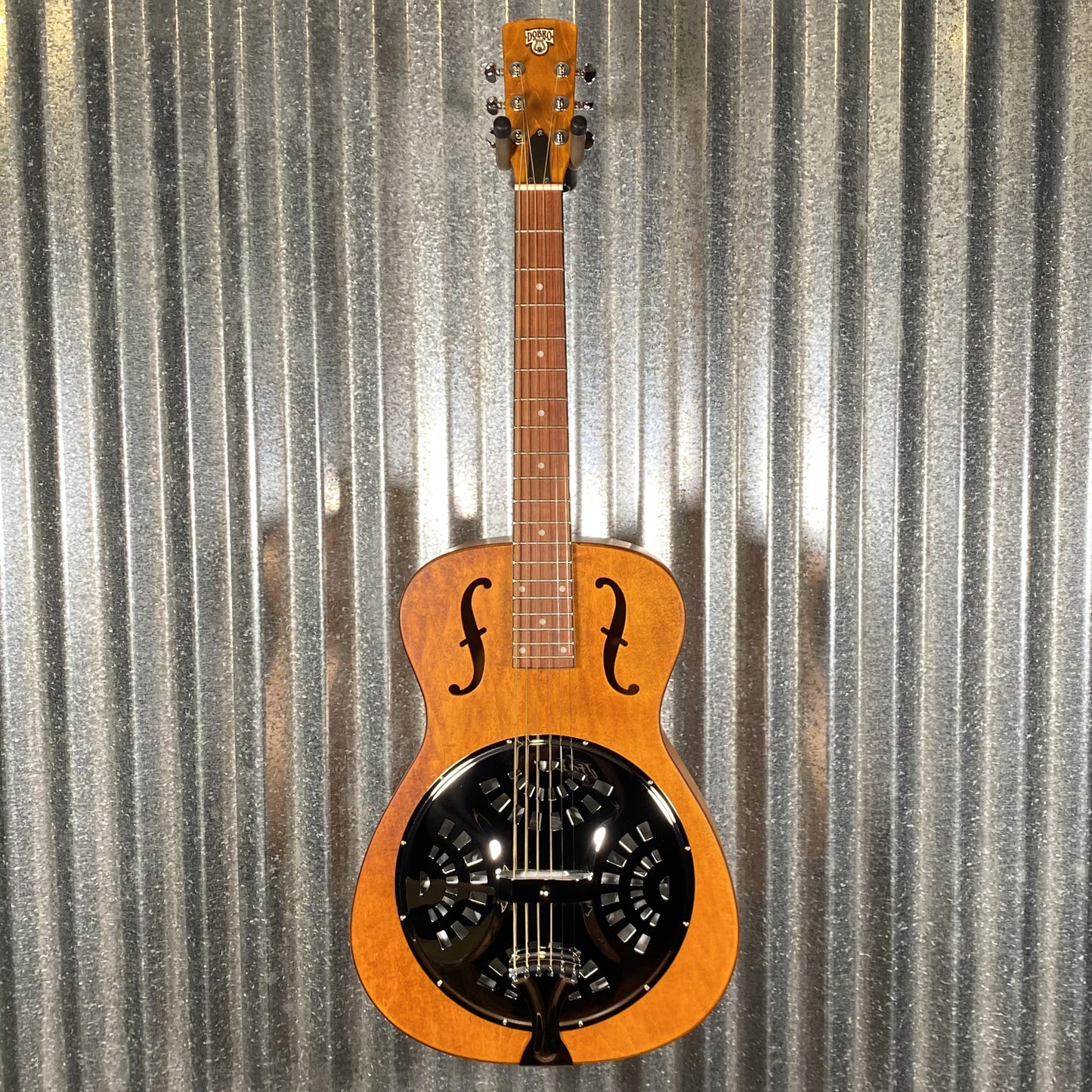 Epiphone Dobro Hound Dog Round Neck Resonator Vintage Brown Guitar #0627 Used