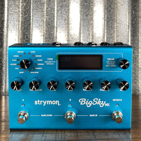 Strymon BigSky MX Reverb Guitar Effect Pedal Demo
