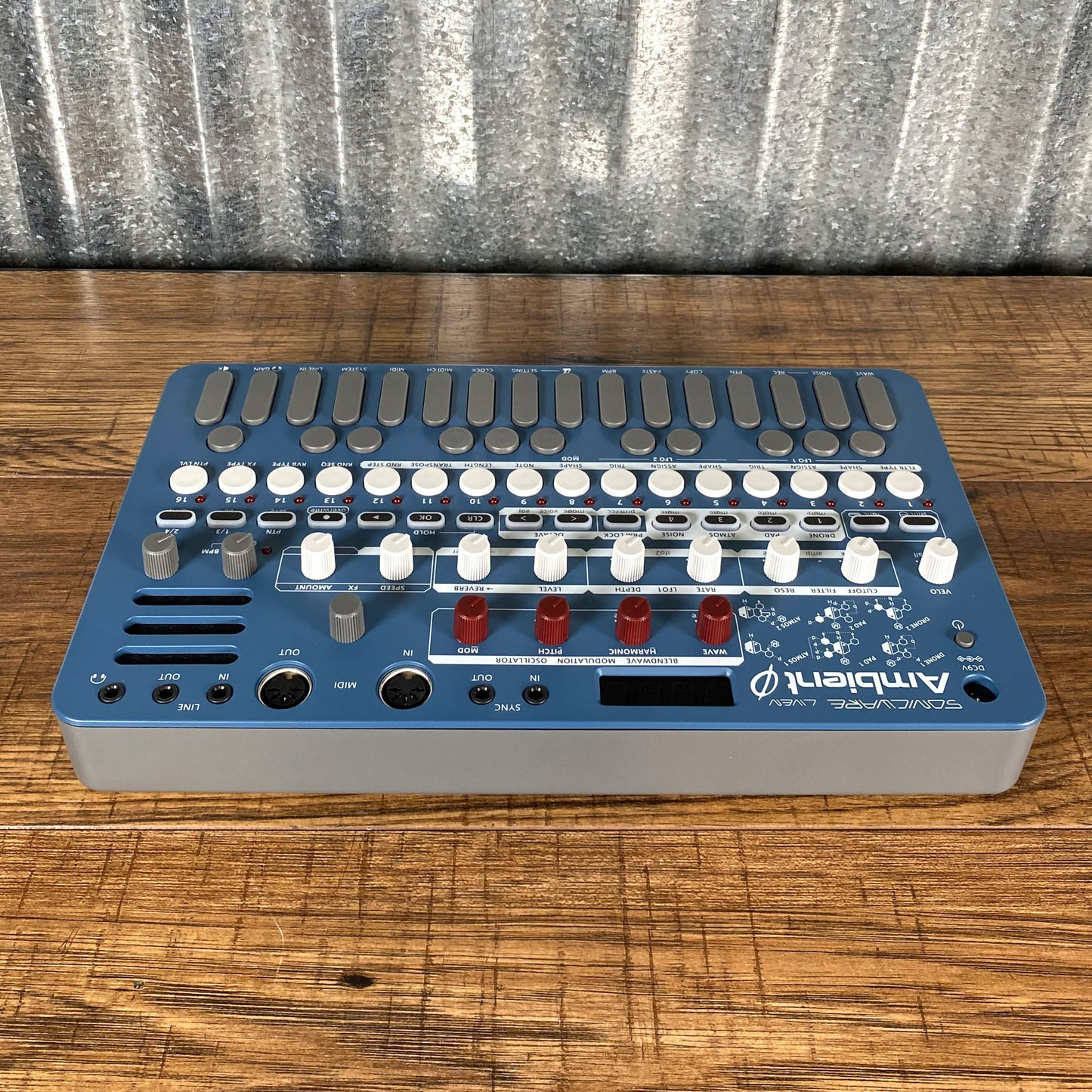Sonicware Liven Ambient 0 Desktop Soundscape Synthesizer & Power Supply Used
