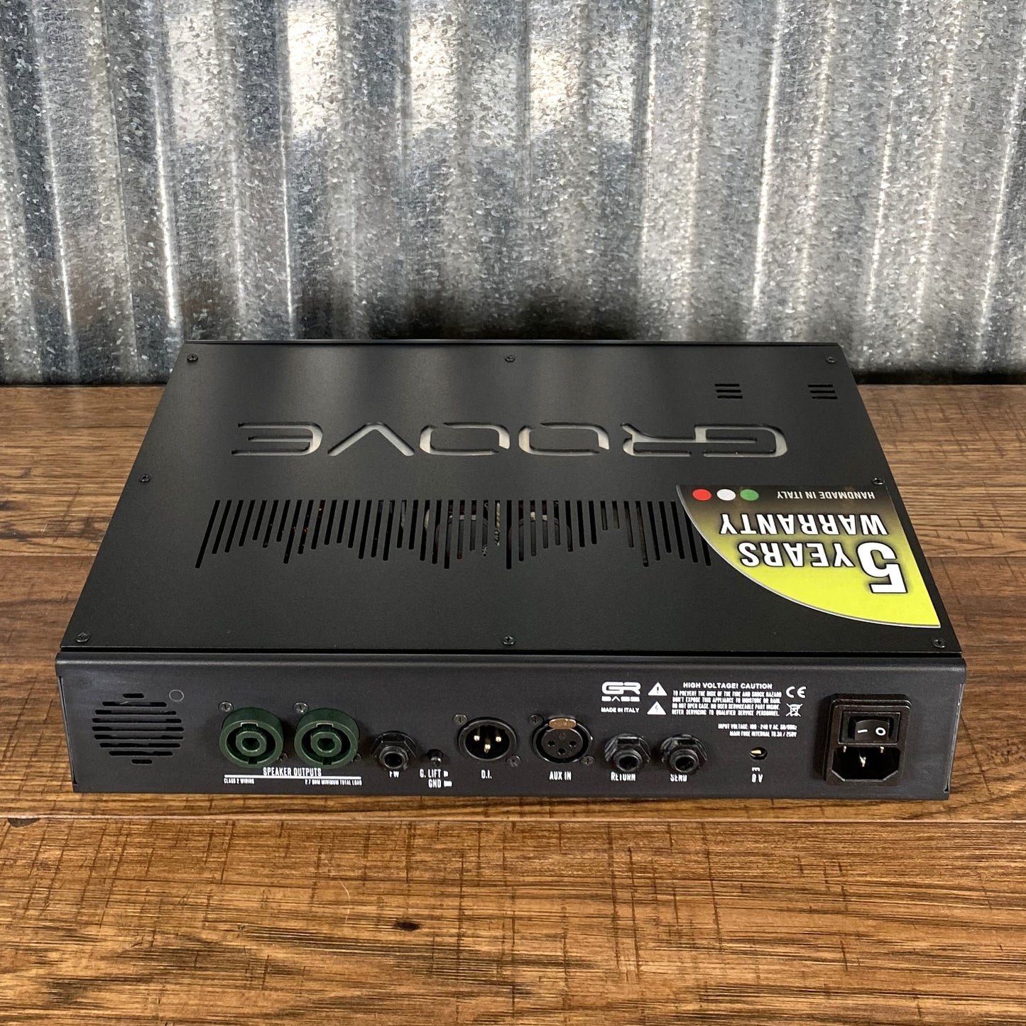 GR Bass Groove 1200 Watt Tube Preamp Bass Amplifier Head