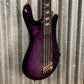 Spector Euro5 LT 5 String Bass Violet Fade Gloss EURO5LTVFG & Bag #1190