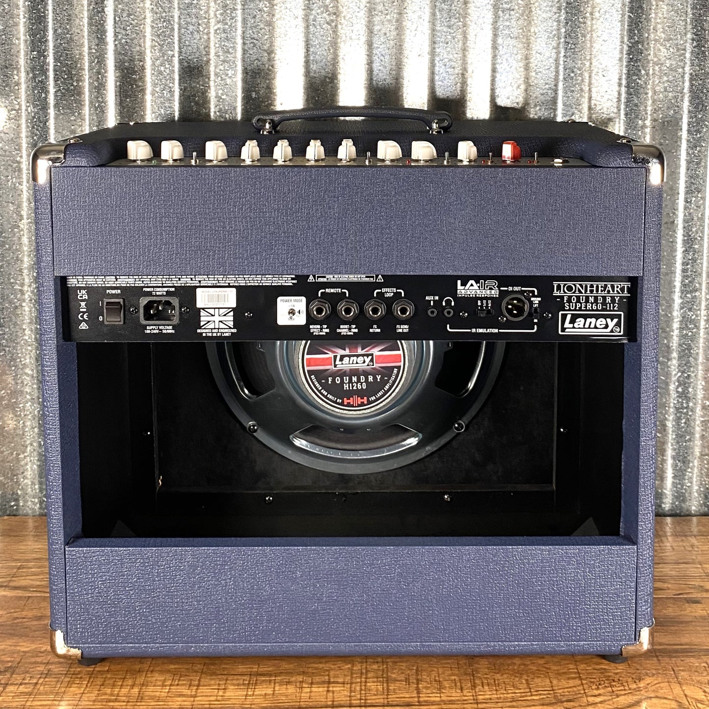 Laney Lionheart Foundry Super 60 112 60 Watt 2 Channel 1x12" Guitar Amplifier Combo