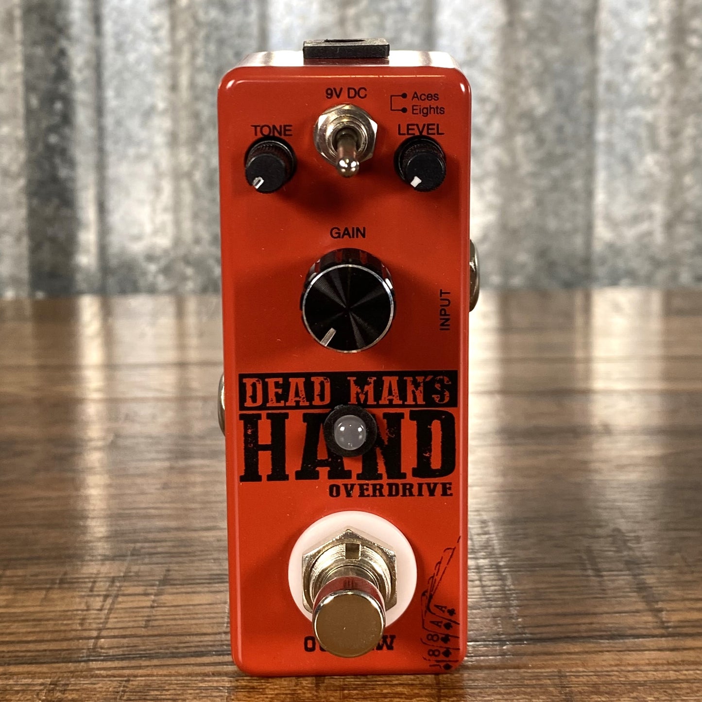 Outlaw Effects Dead Man's Hand Overdrive Guitar Effect Pedal