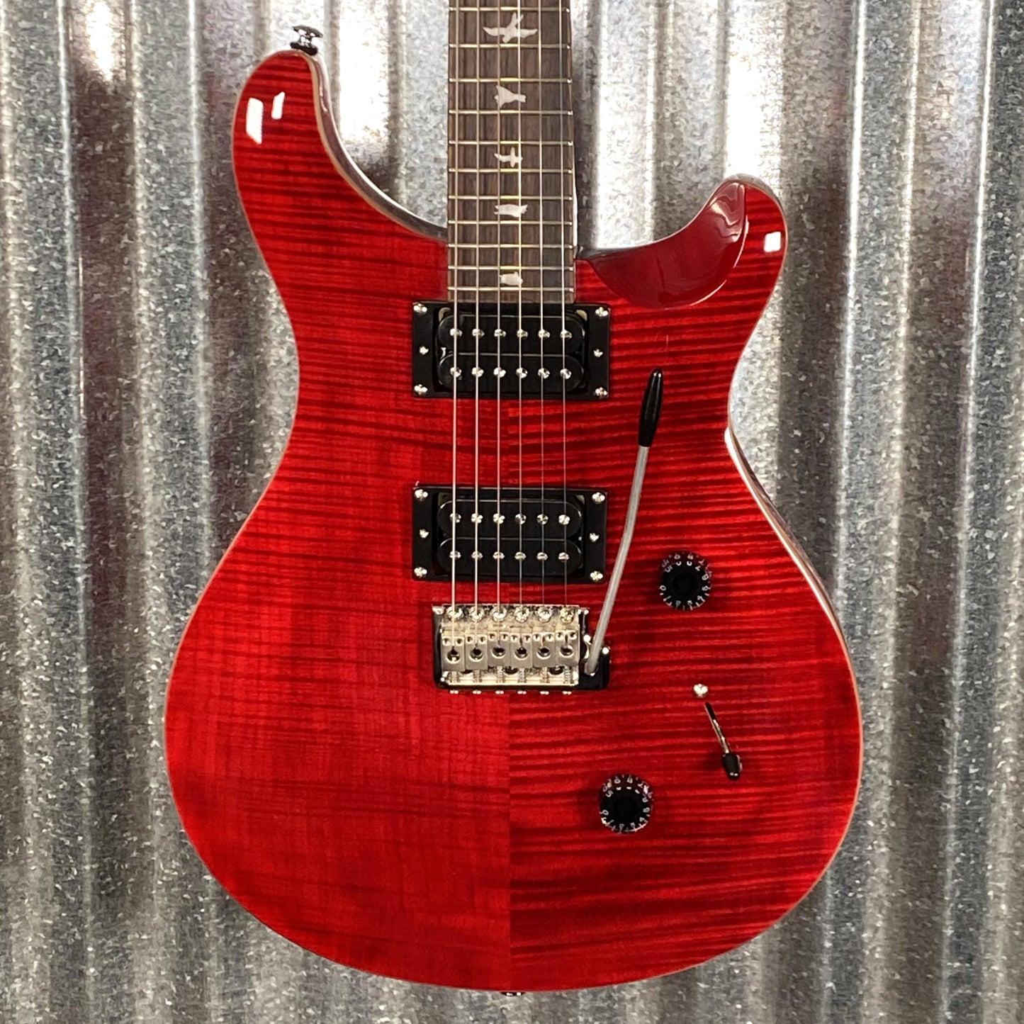 PRS Paul Reed Smith Limited Edition SE Custom 24 Ruby Guitar & Bag #0091